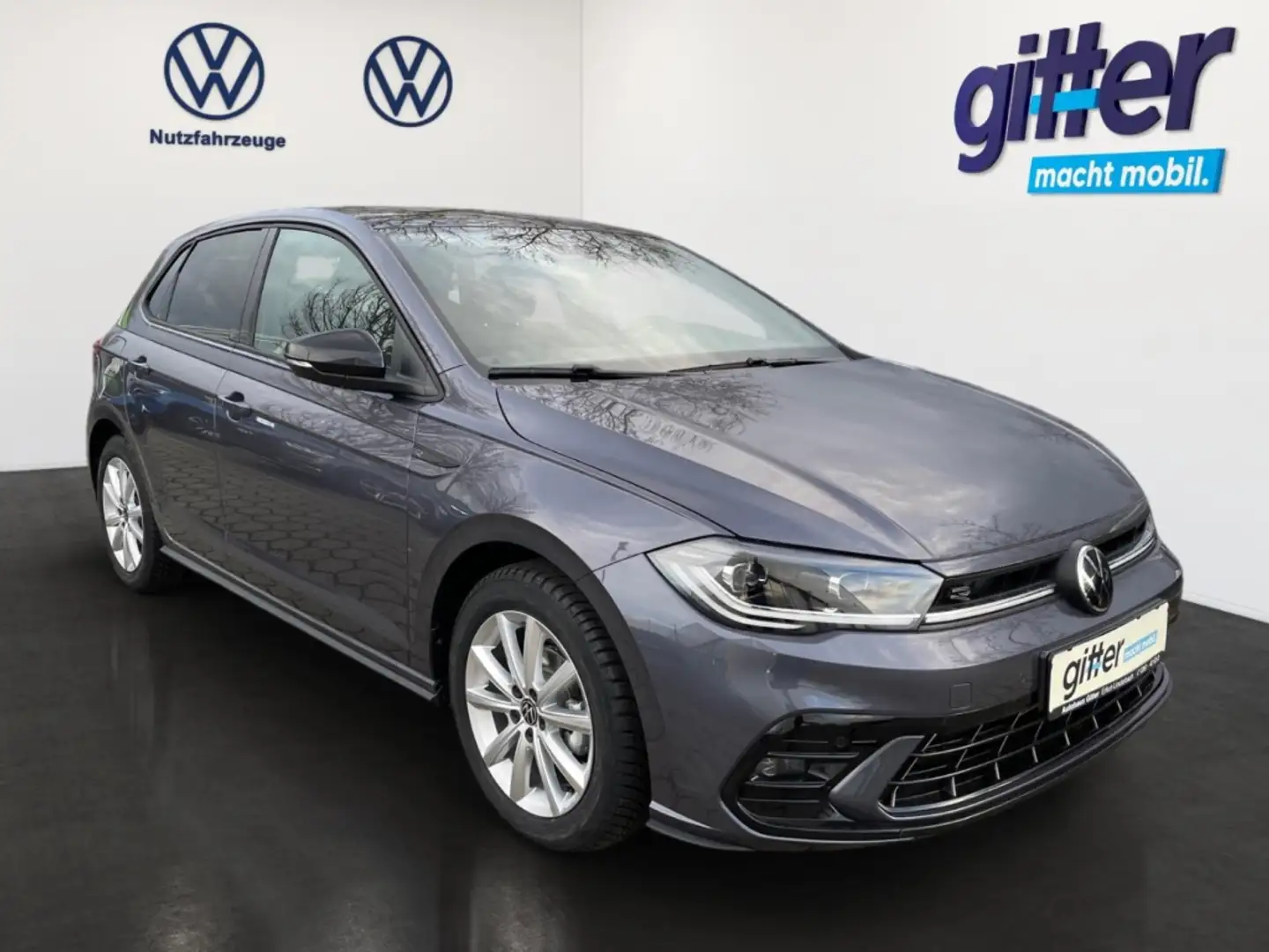 Volkswagen Polo 1.0 TSI R-LINE DSG IQ.DRIVE KAMERA NAVI ROOF PACK Grau - 2