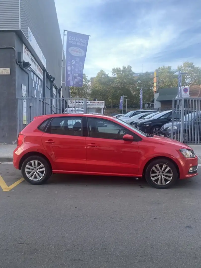 Volkswagen Polo 1.4 TDI BMT A- 55kW Rojo - 2