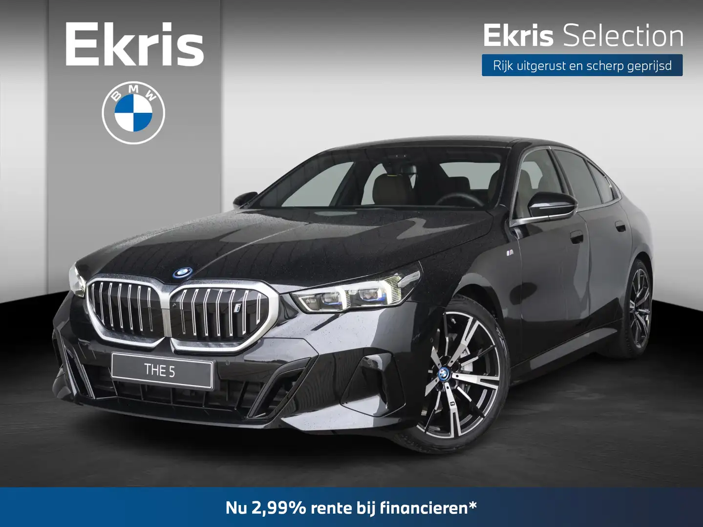 BMW i5 eDrive40 M Sportpakket 20'' / Panoramadak / Comfor Zwart - 1