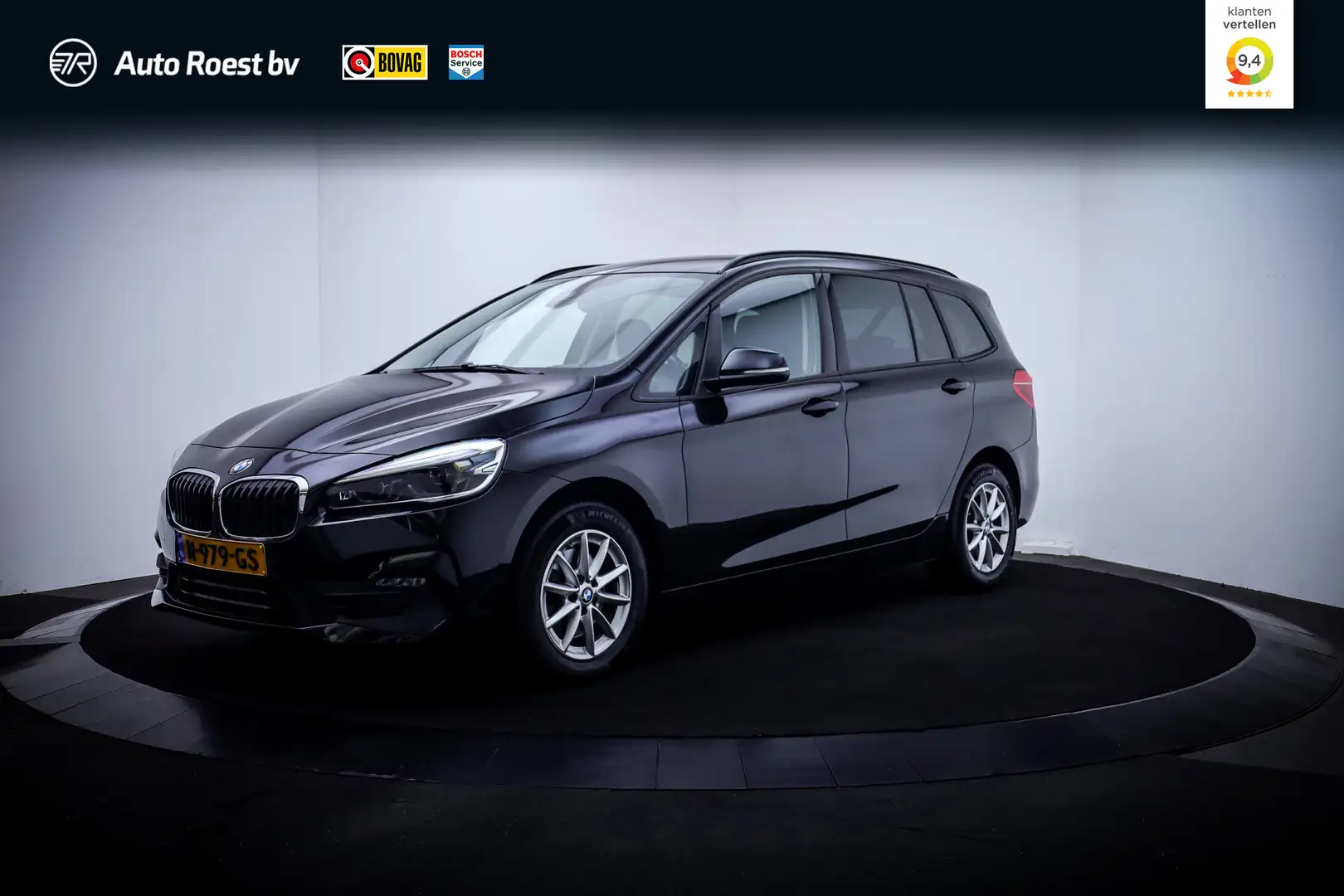 BMW 218 2-serie Gran Tourer 218iA 7p. Business Edition Plu Zwart - 1