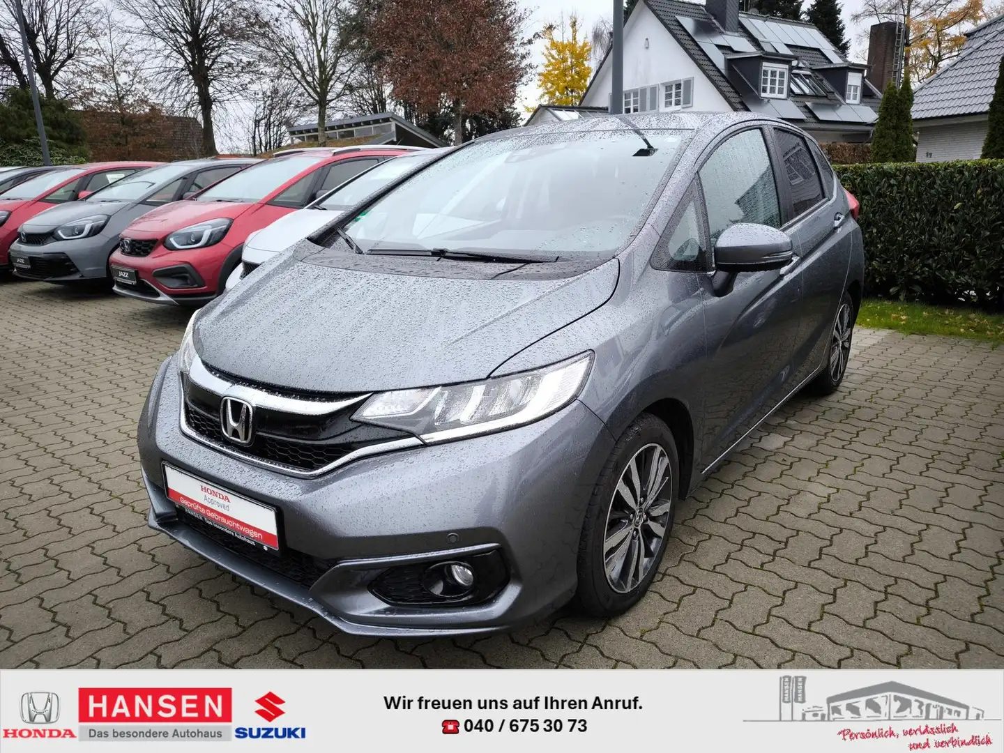 Honda Jazz 1,3 Elegance Gris - 1