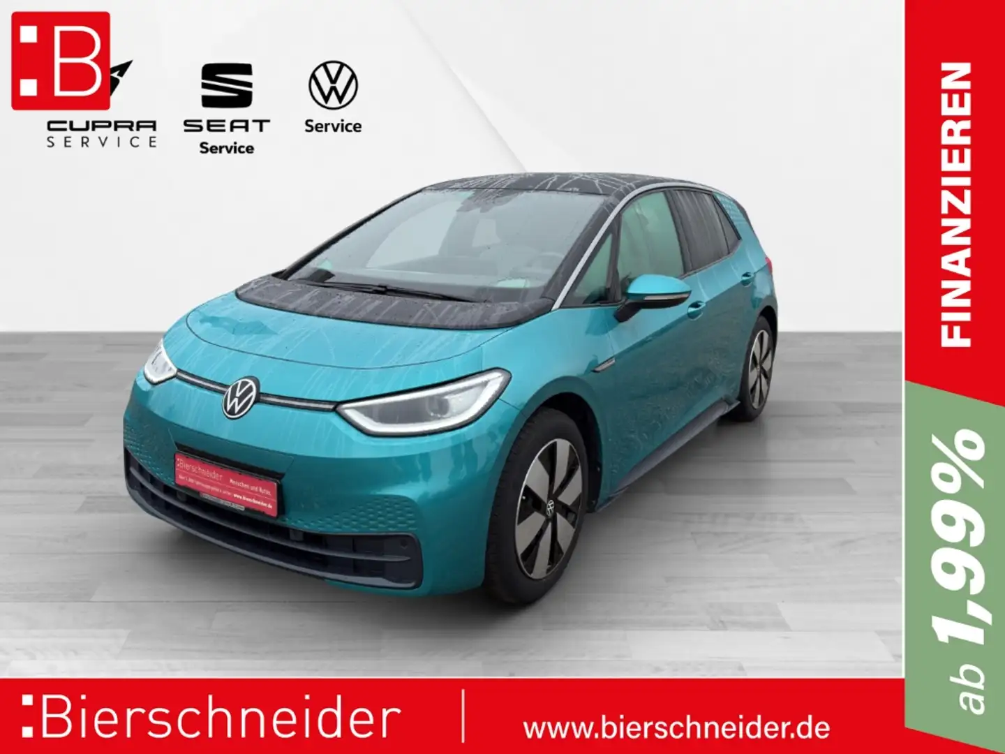 Volkswagen ID.3 Pro Family LED PANO KAMERA NAVI ACC DAB Blau - 1