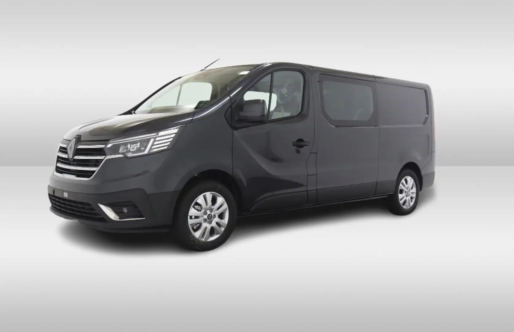 Renault Trafic 2.0 Blue dCi 130pk L2 H1 DC Airco Camera Trekhaak Grijs - 1