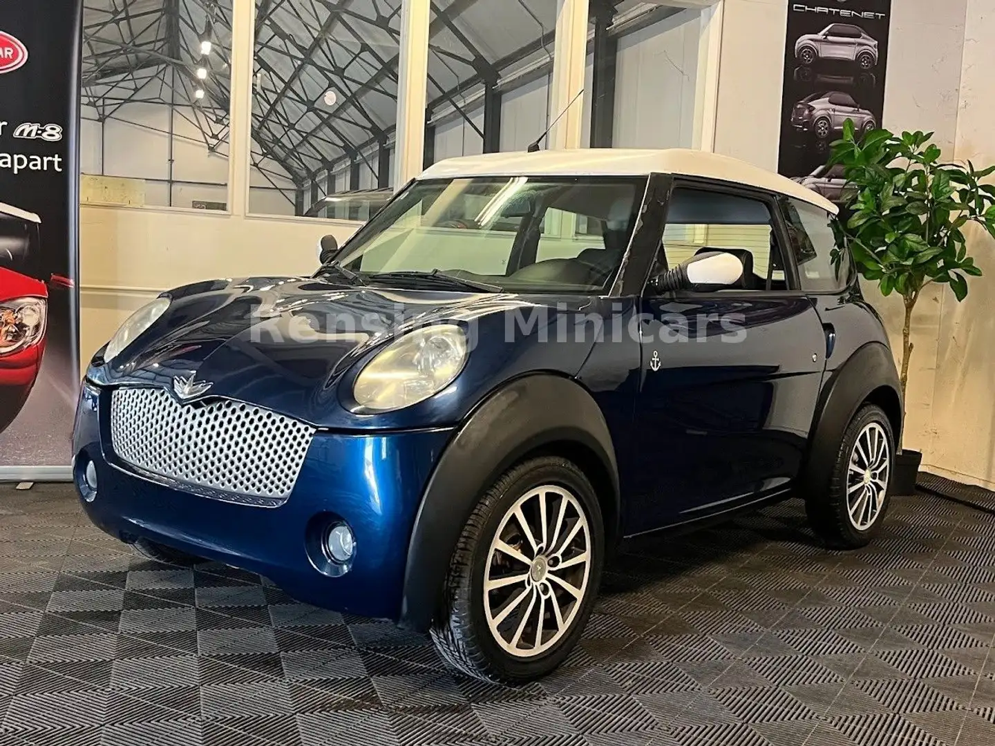 Chatenet CH26 Mini Cooper Mopedauto Microcar 45 KM Azul - 2