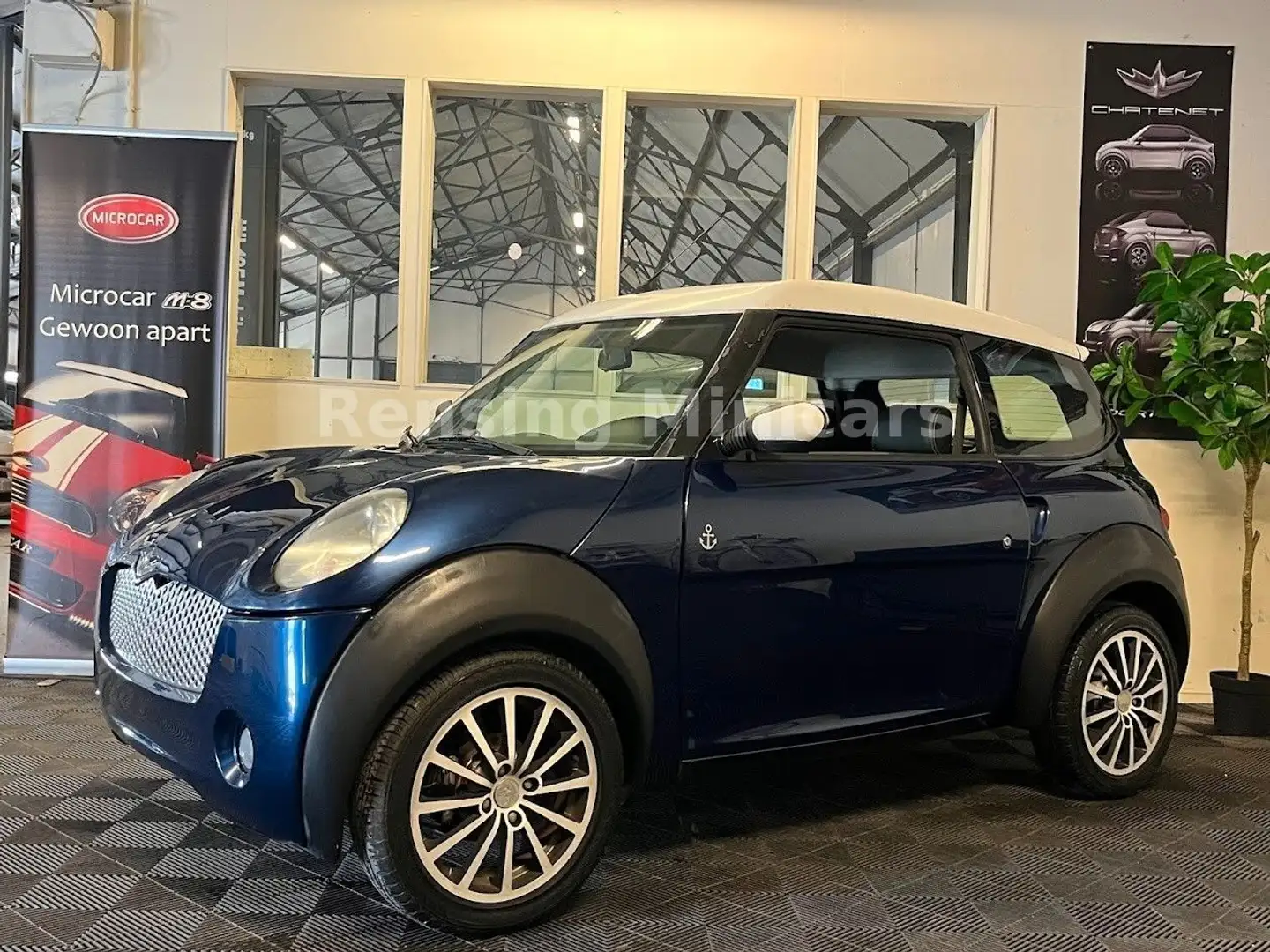 Chatenet CH26 Mini Cooper Mopedauto Microcar 45 KM Azul - 1