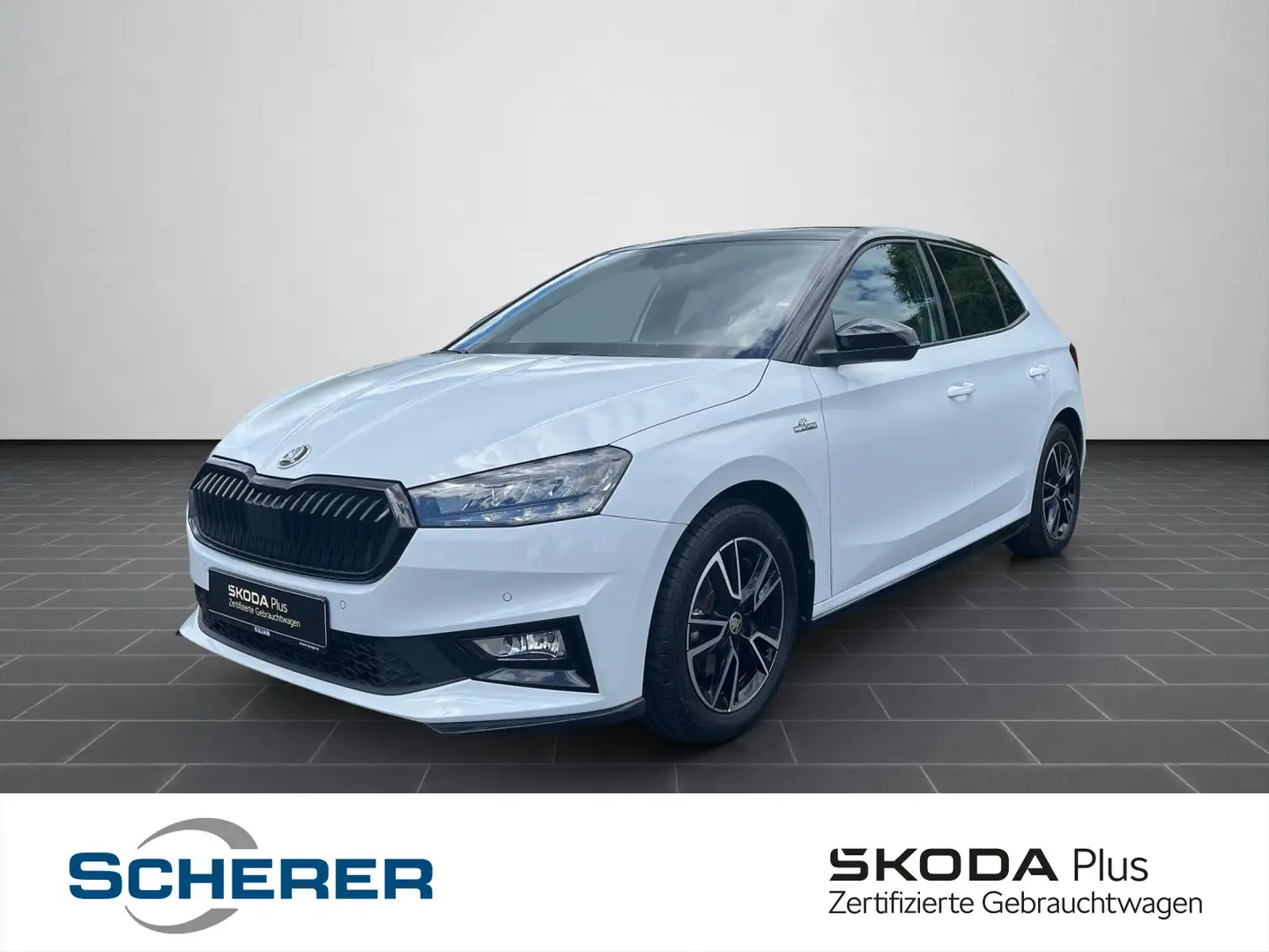 Skoda Fabia Monte Carlo 1.0 TSI VirtualCockpit SHZ LED Blanc - 1