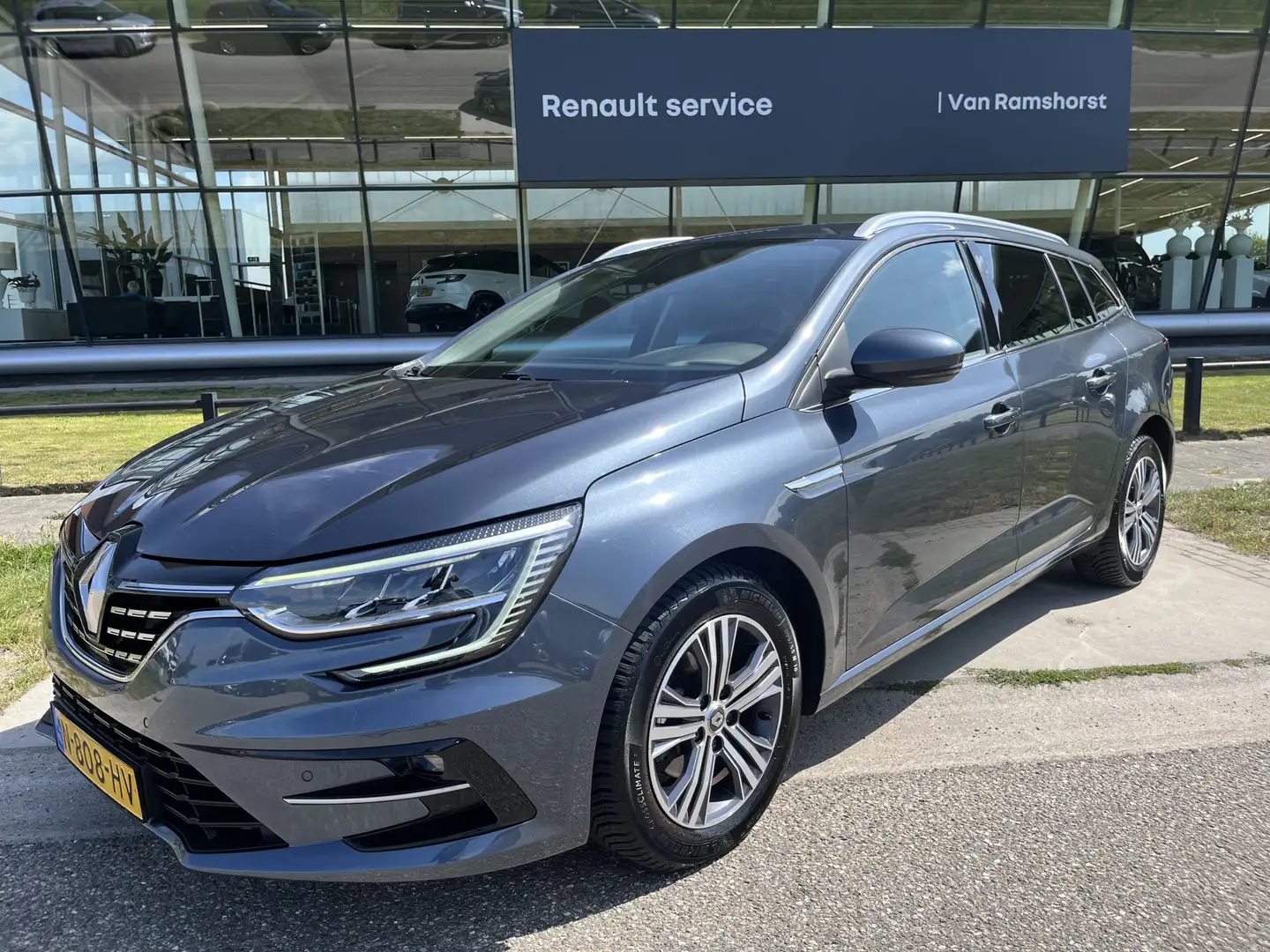 Renault Megane Estate 1.3 TCe Intens / Automaat / Trekhaak / Keyl Grau - 1