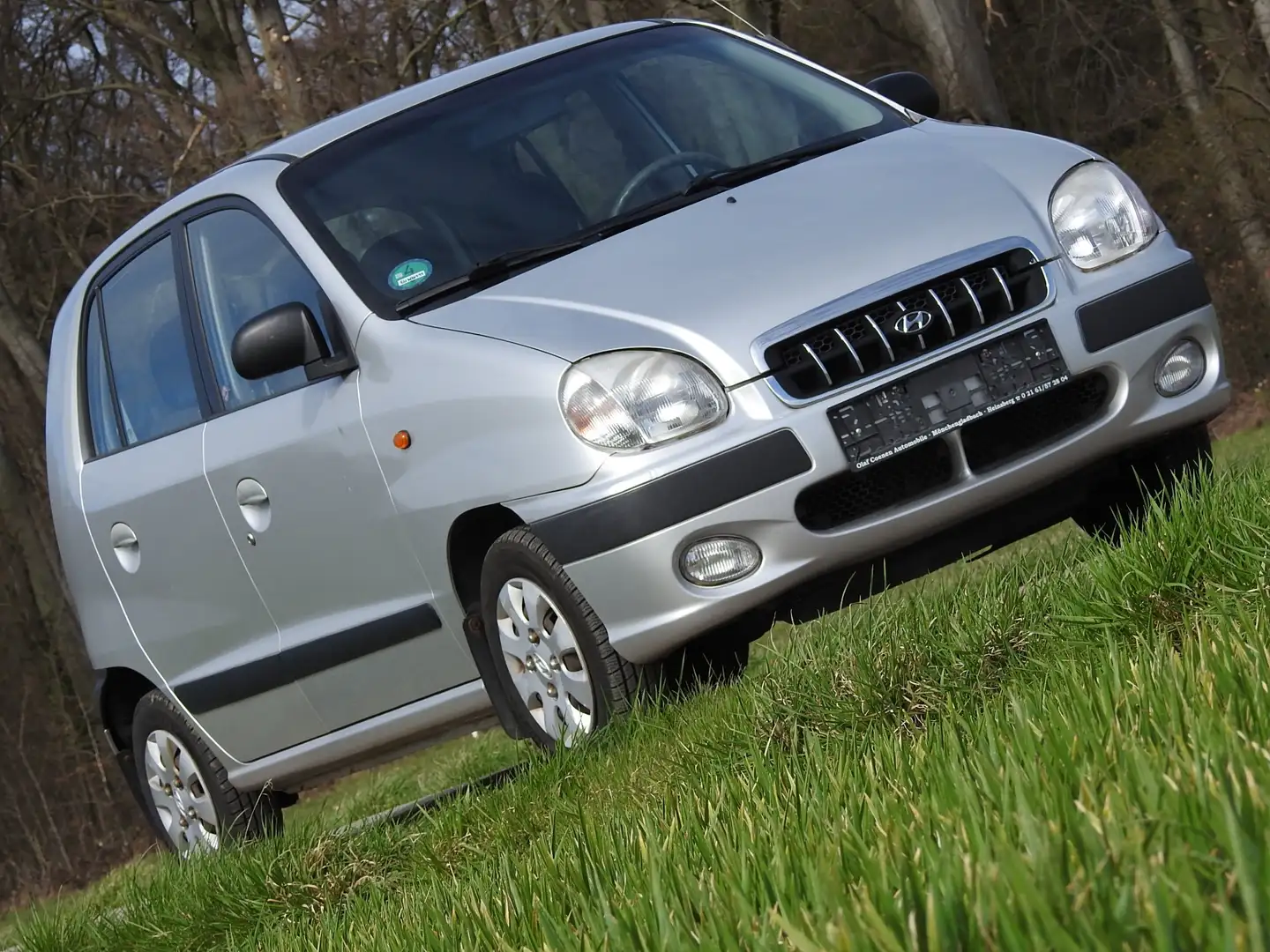 Hyundai Atos 47001 km.Automatik.Ganzjahresreifen.2 Jahre TÜV Silber - 1