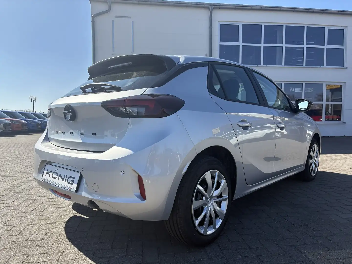 Opel Corsa Edition, 1.2 55 kW (75 PS), MT5, S/S Silber - 2