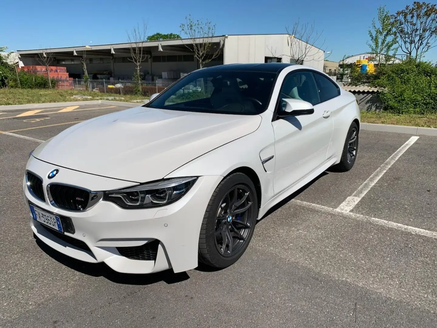 BMW M4 3.0 dkg Head-Up + Harman-Kardon OK PERMUTE Bianco - 1