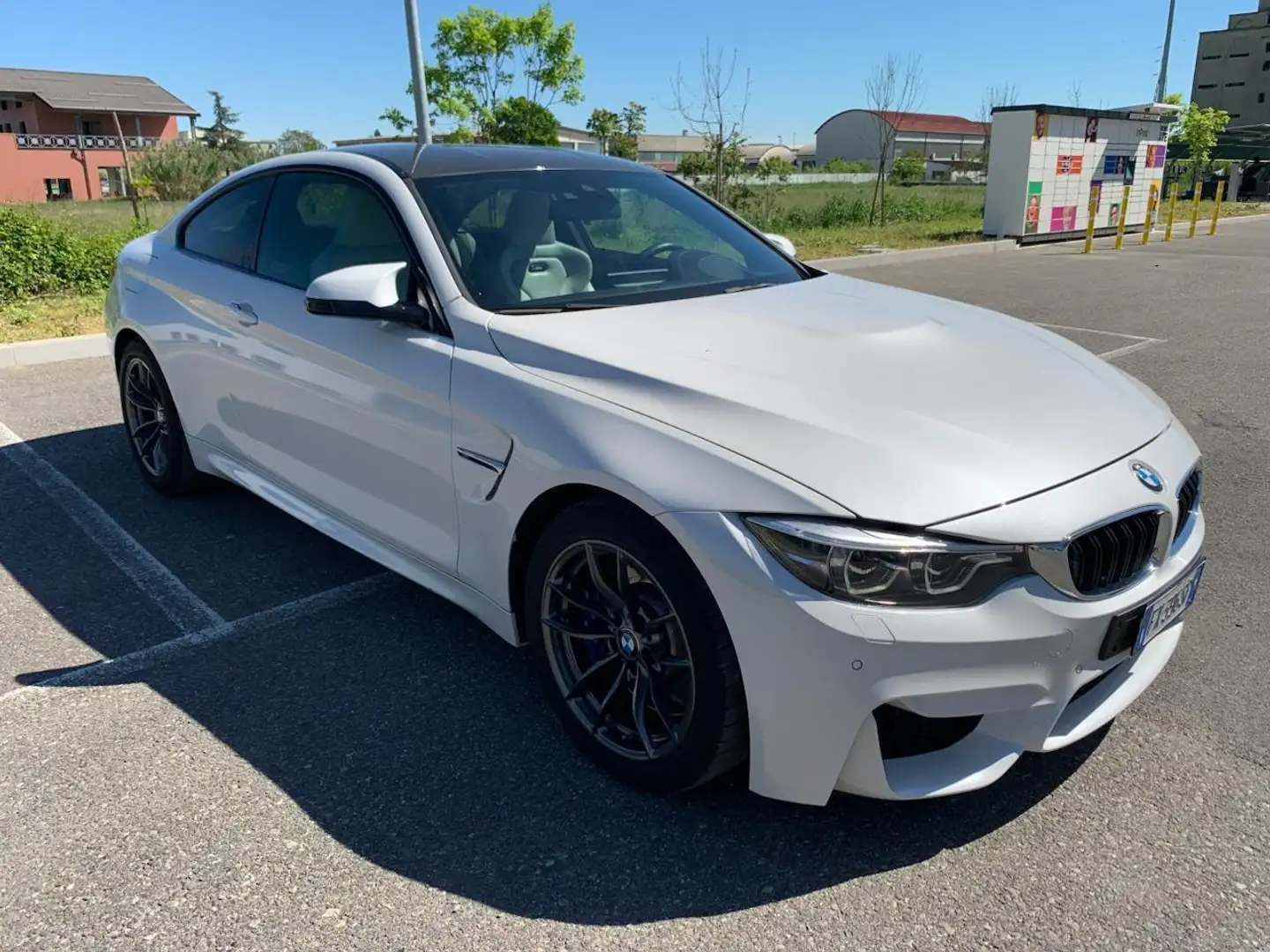 BMW M4 3.0 dkg Head-Up + Harman-Kardon OK PERMUTE Bianco - 2