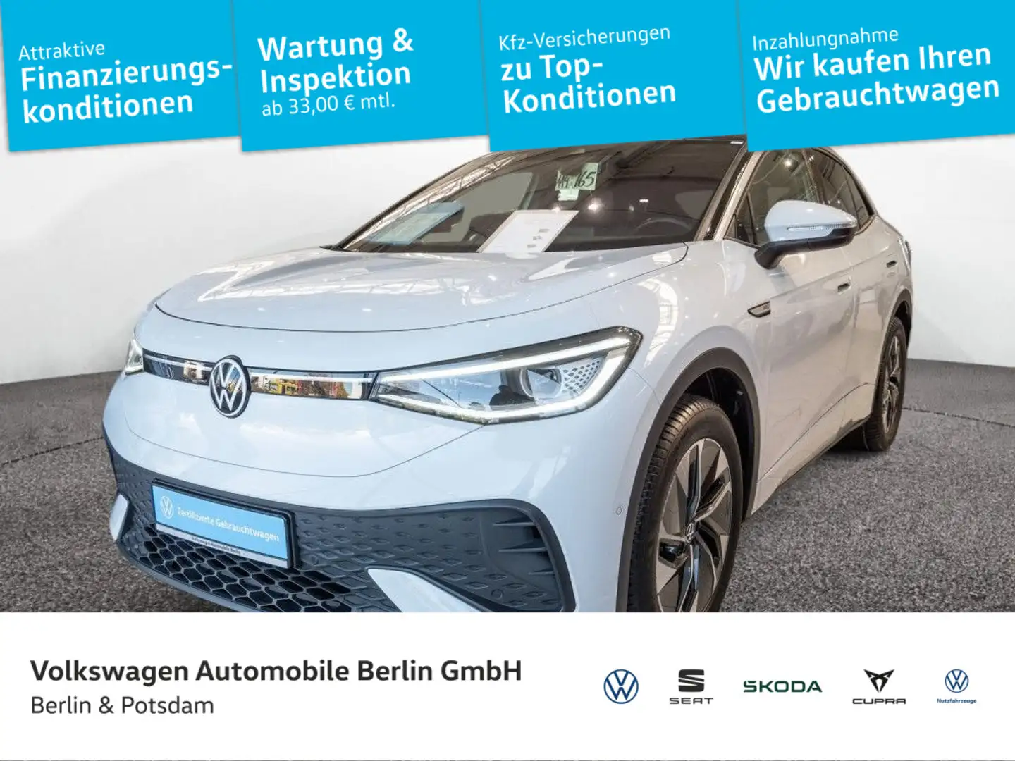 Volkswagen ID.5 Pro Performance Navi R-Kam LED PDC SHZ Weiß - 1