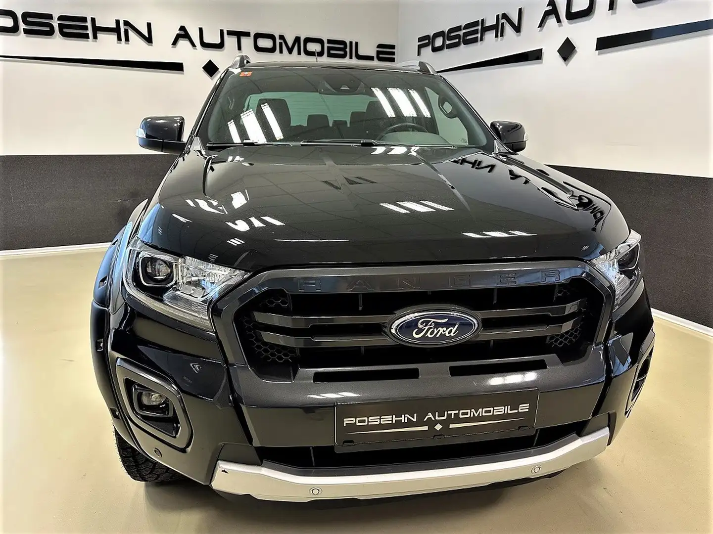 Ford Ranger 2.0 TDCi Wildtrack 4x4 DoKa AHK Leder LED Navi Noir - 2