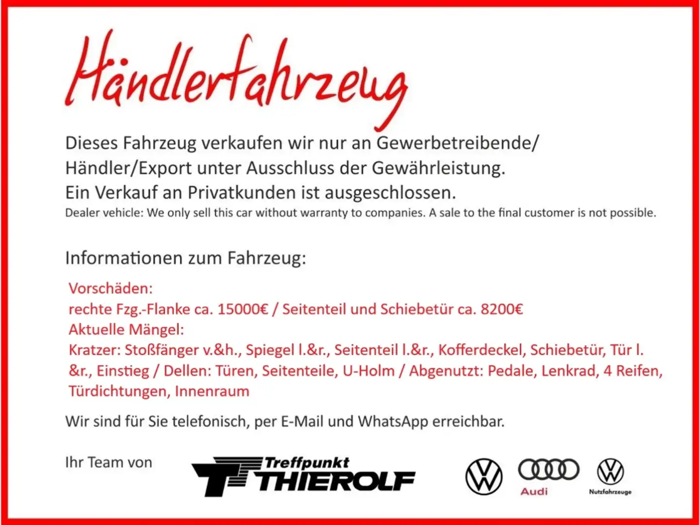 Volkswagen T6.1 Transporter 2.0TDI 4MOTION Klima AHK Orange - 2