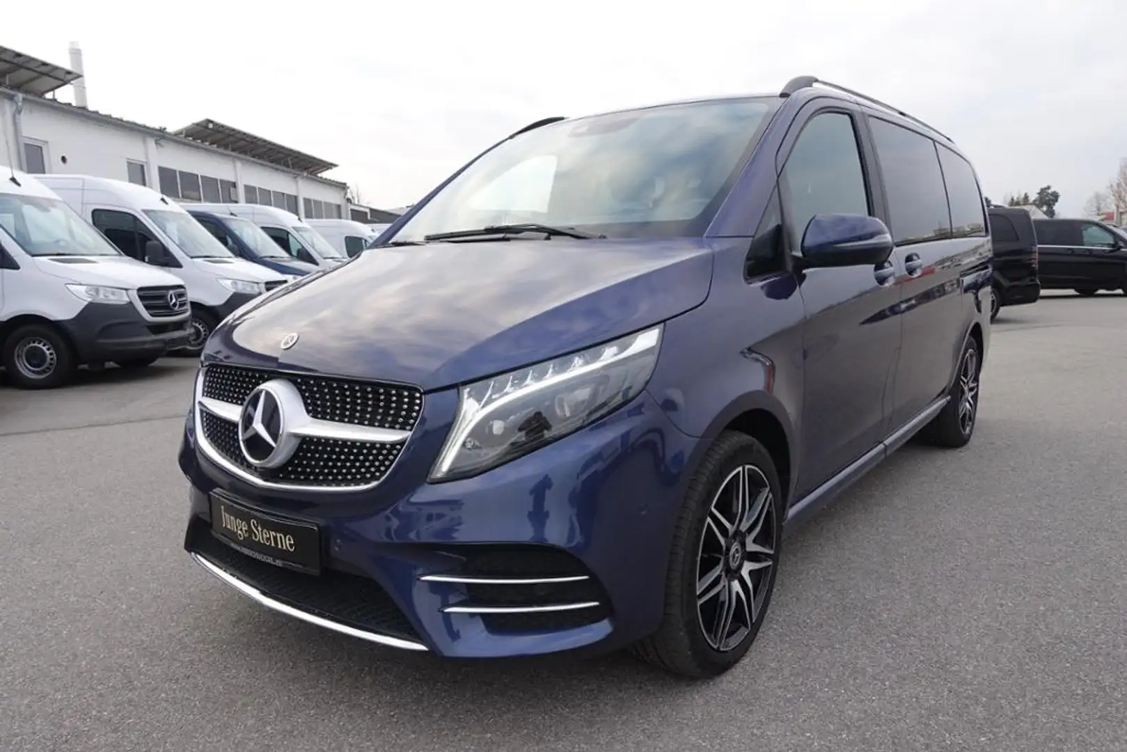 Mercedes-Benz V 300 d EDITION AMG+AHK2,5t Standhzg+2xel.Türe Blauw - 1