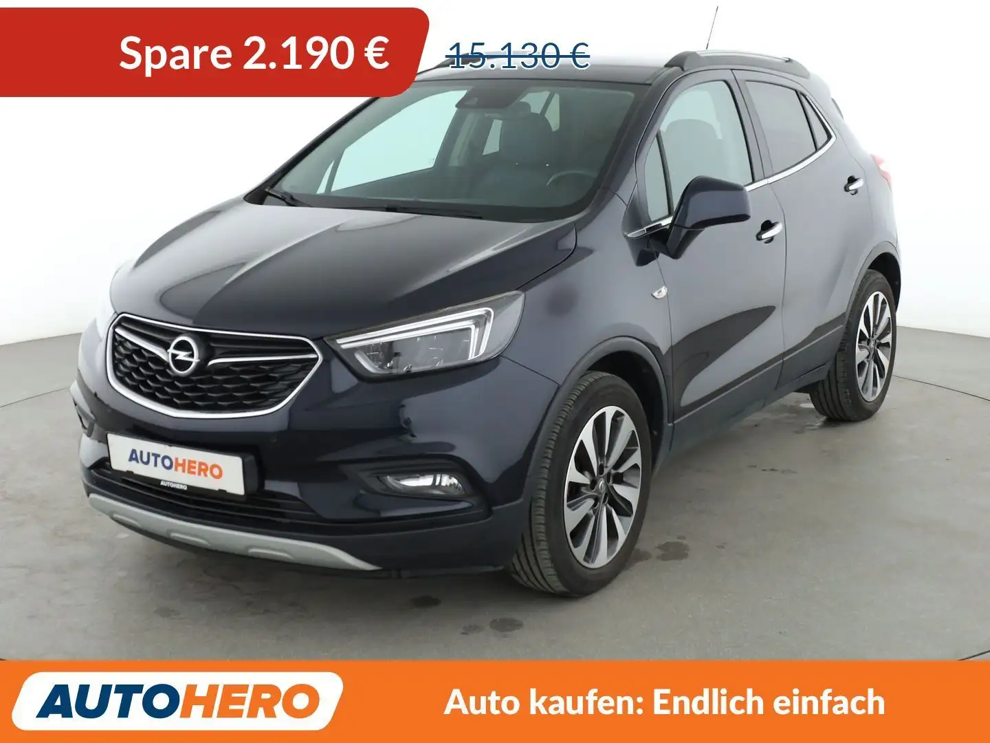 Opel Mokka X 1.4 Turbo Ultimate Start/Stop 4x4*NAVI*LED*TEMPO* Blau - 1