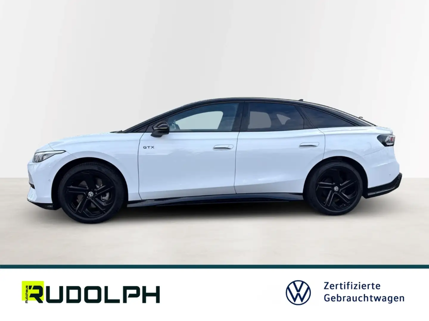 Volkswagen ID.7 GTX 4Motion 340 PS HUD LED AHK Panorama ACC SHZ St Weiß - 2