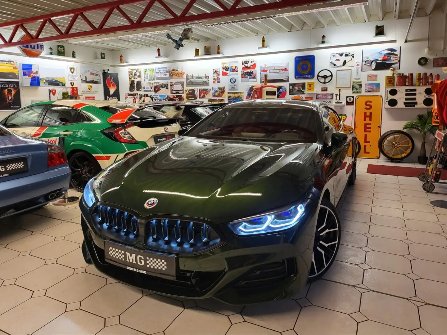 BMW 840 840 d xDrive Carbon Dach Grün - 1