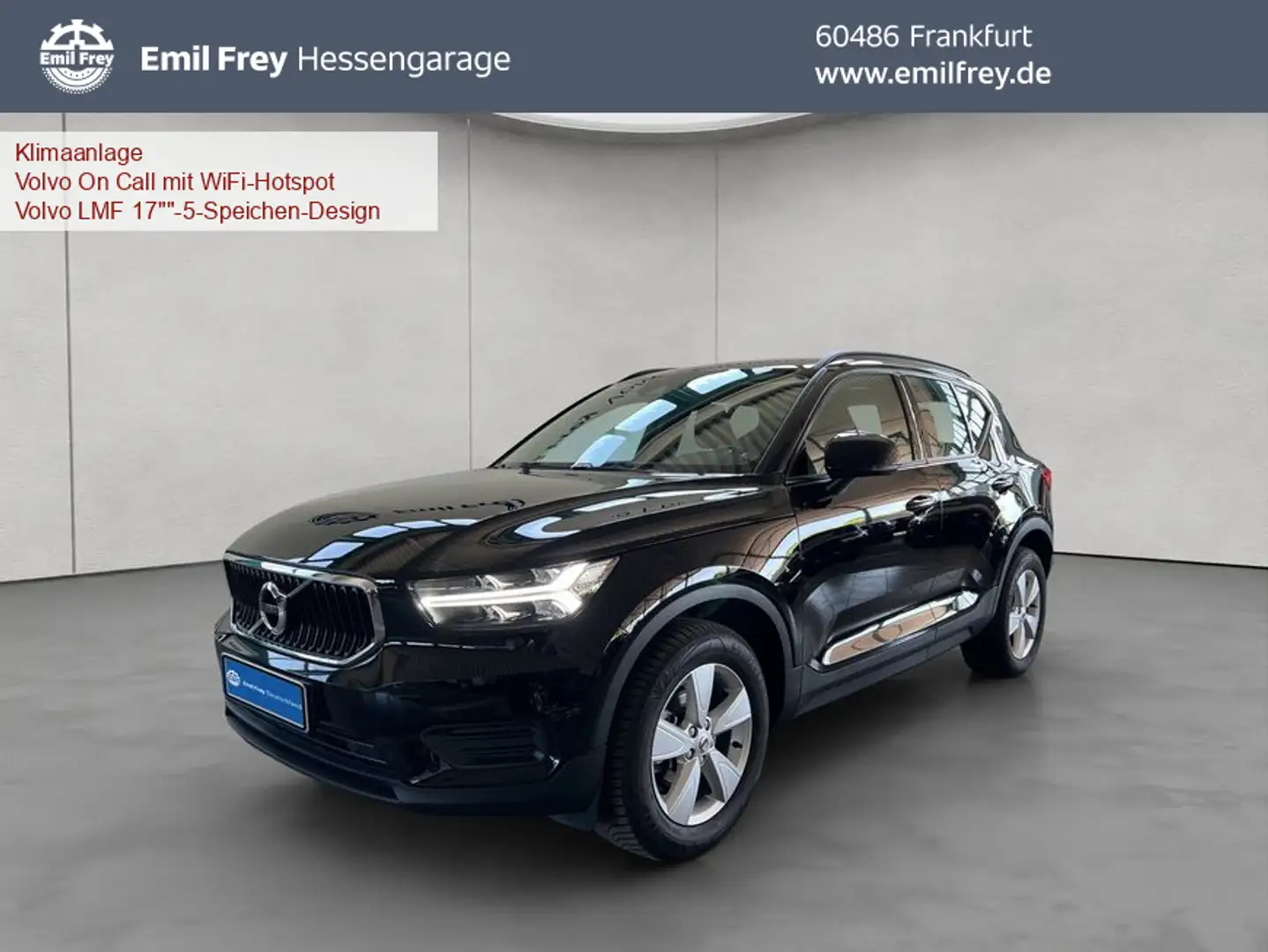 Volvo XC40 XC40 T2 Momentum-Core LED-Thors-Hammer Einparkhilf Noir - 1