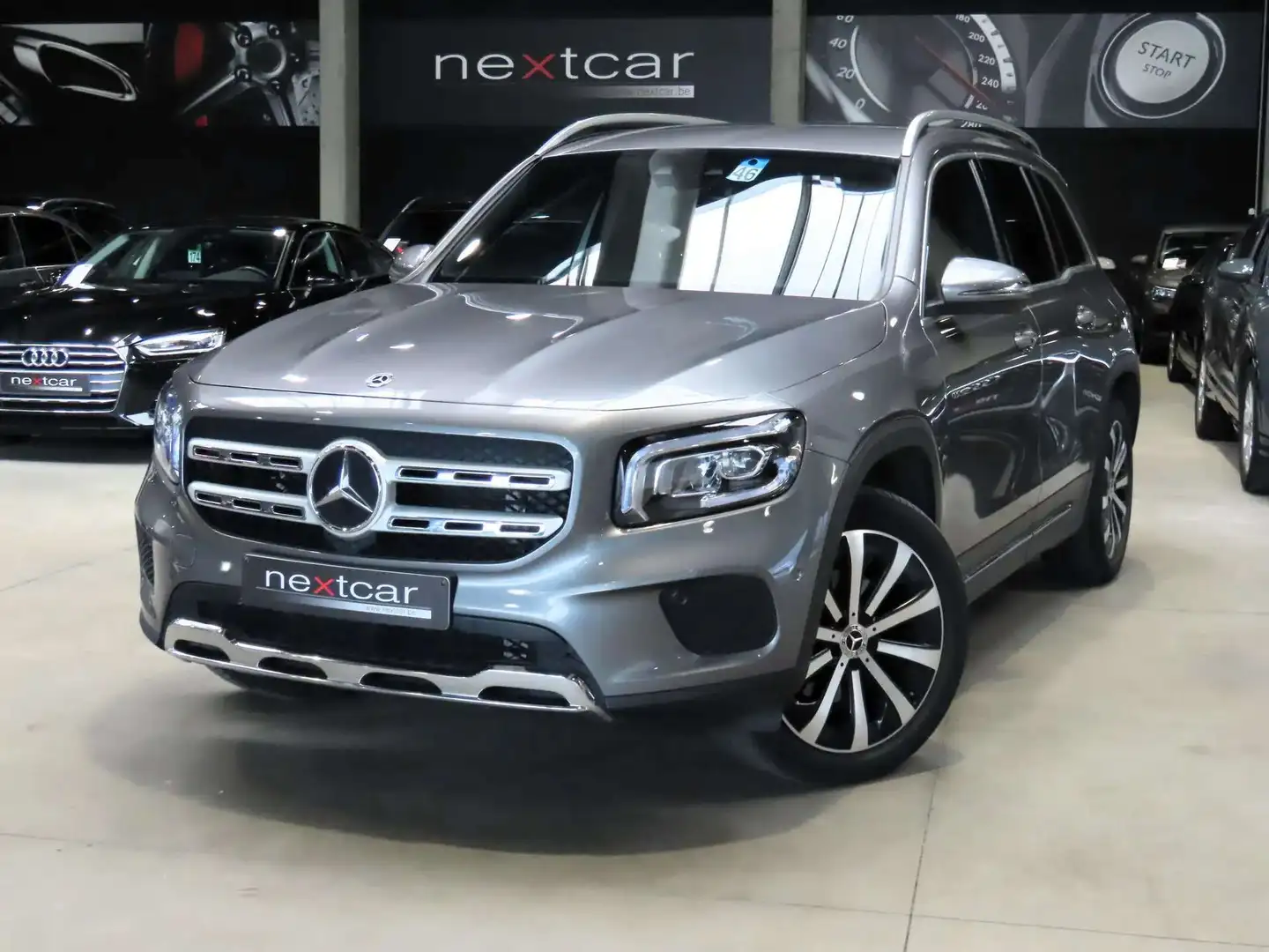 Mercedes-Benz GLB 180 d 8GTRONIC *CUIR/TISSU-LED-CRUISE-NAVI-PARKTRONIC* Gris - 1