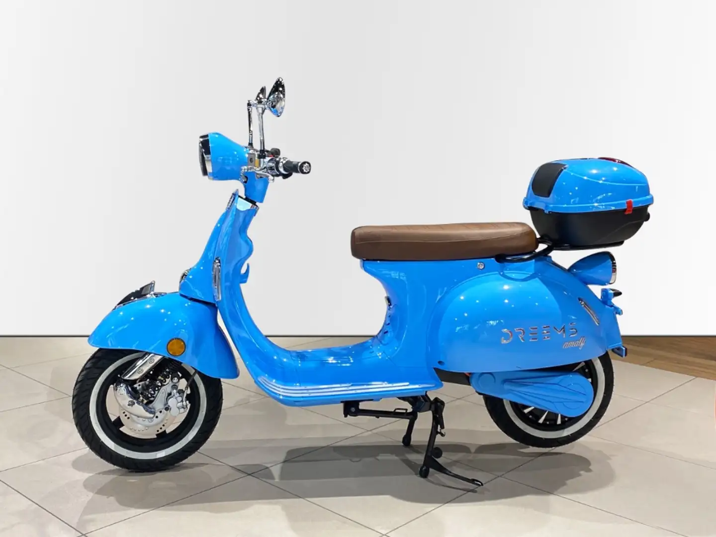 Dreems Amalfi e-Roller (45km/h) / Top Case / 45 km Reichweite Bleu - 2