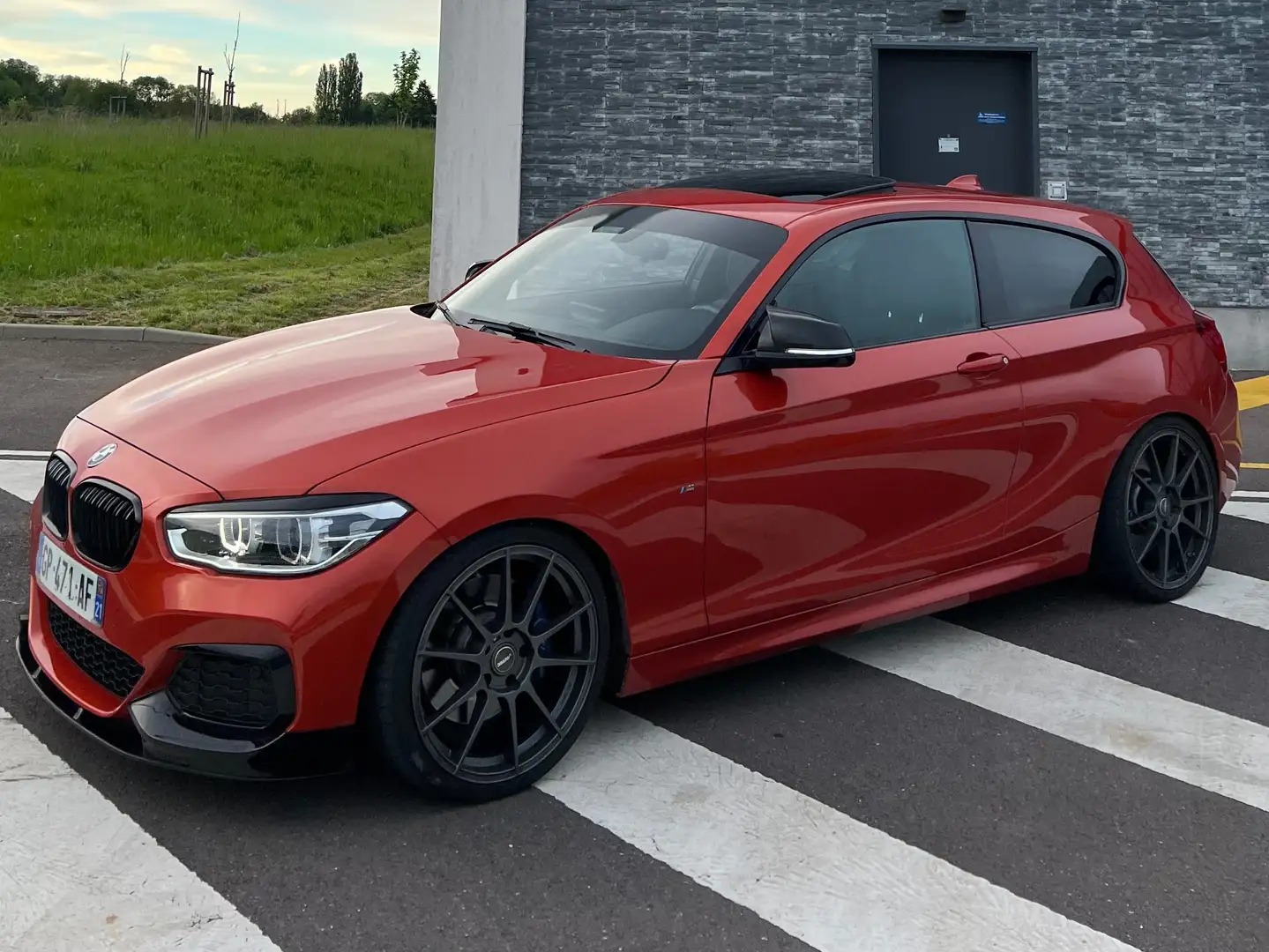 BMW 140 M140i 340 ch Orange - 1