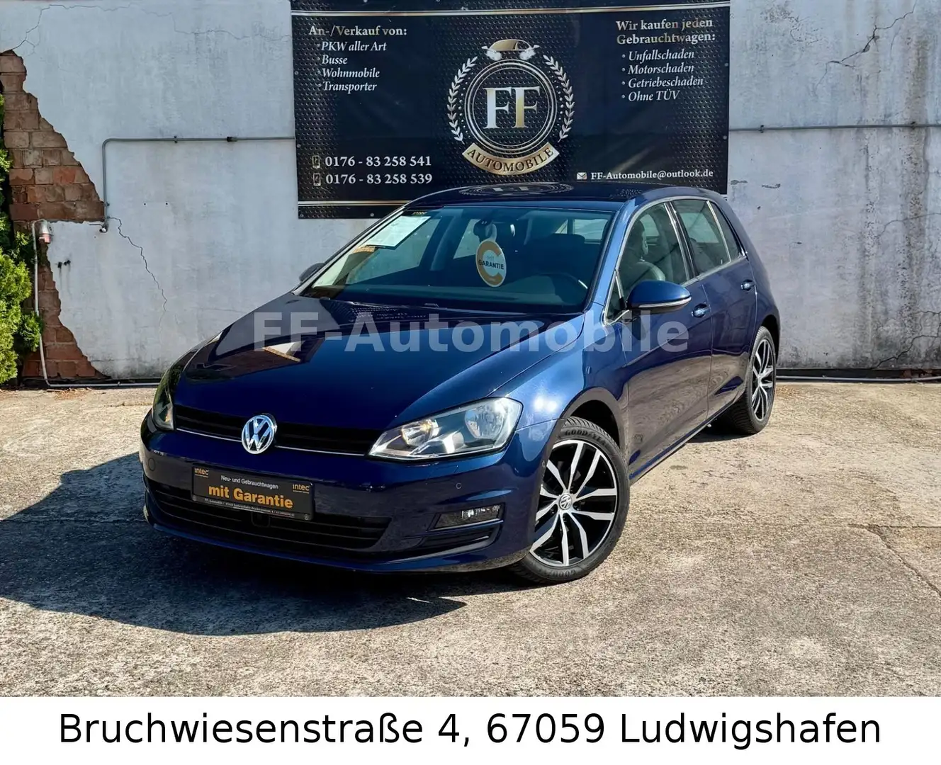 Volkswagen Golf 1.4 TSI *Highline* Abstandtempomat* 1 Hand* Blau - 1