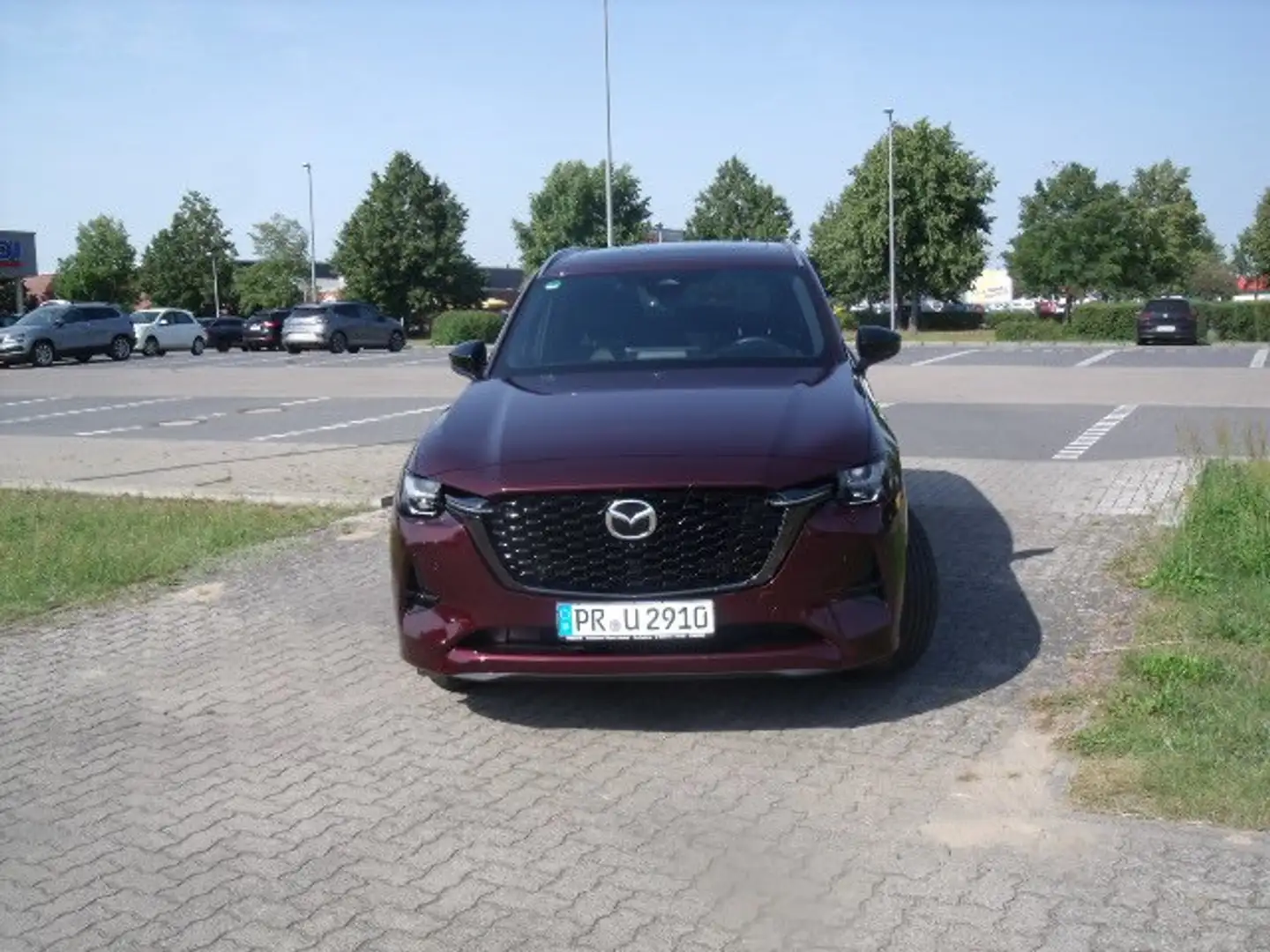 Mazda CX-80 Homura Plus Hybrid AWD Rot - 2