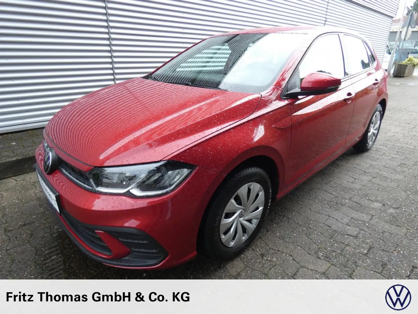 Volkswagen Polo 1.0 TGI CNG Life LED Navi Erdgas PDC SHZ Klima Rot - 2