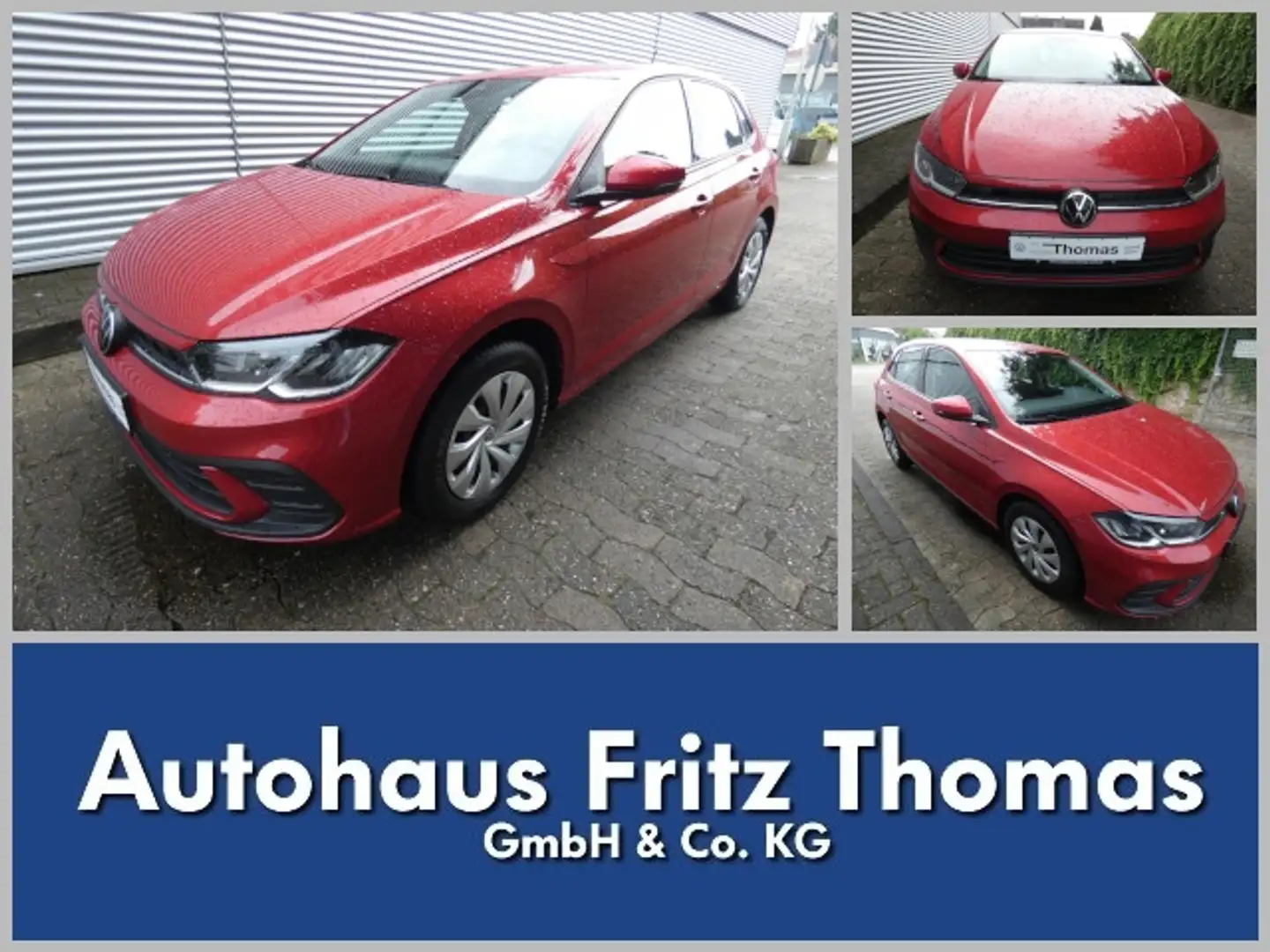 Volkswagen Polo 1.0 TGI CNG Life LED Navi Erdgas PDC SHZ Klima Rot - 1