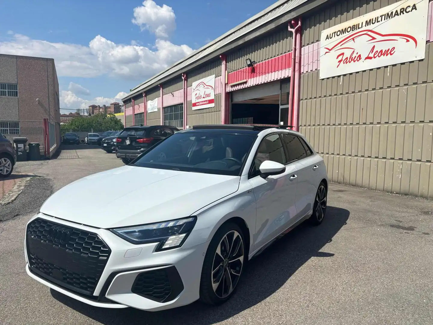 Audi A3 SPB 35 TDI S tronic Identity Black Bianco - 1