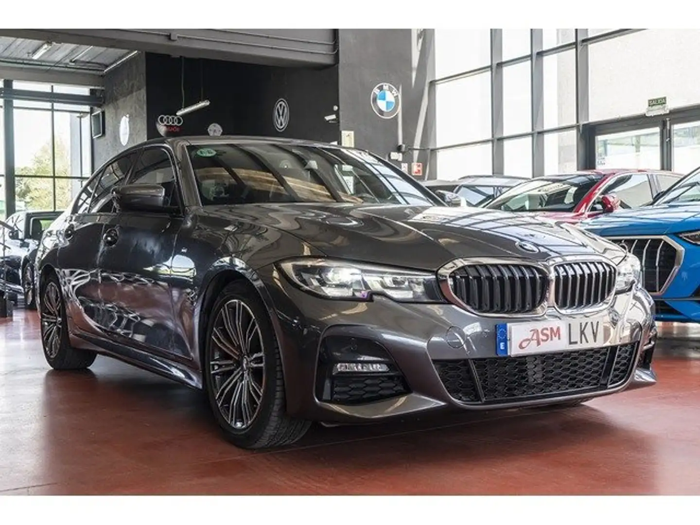 BMW 318 318d Gris - 2