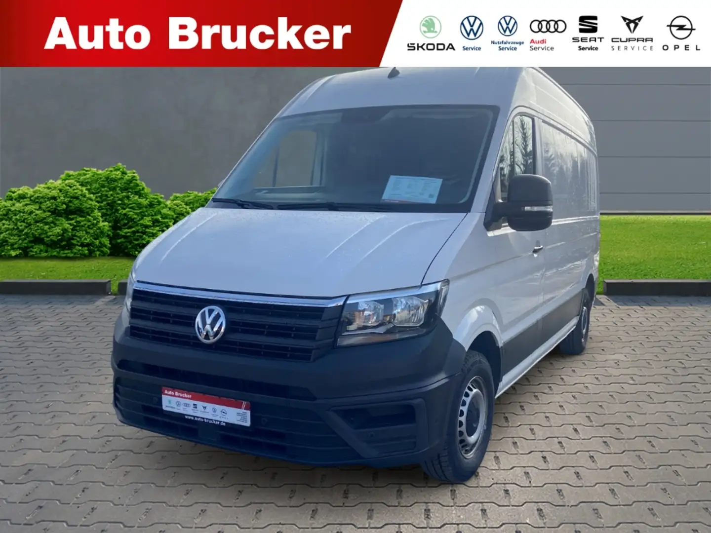Volkswagen Crafter Kasten 30 mittellang Hochdach FWD 2.0 TDI Weiß - 1