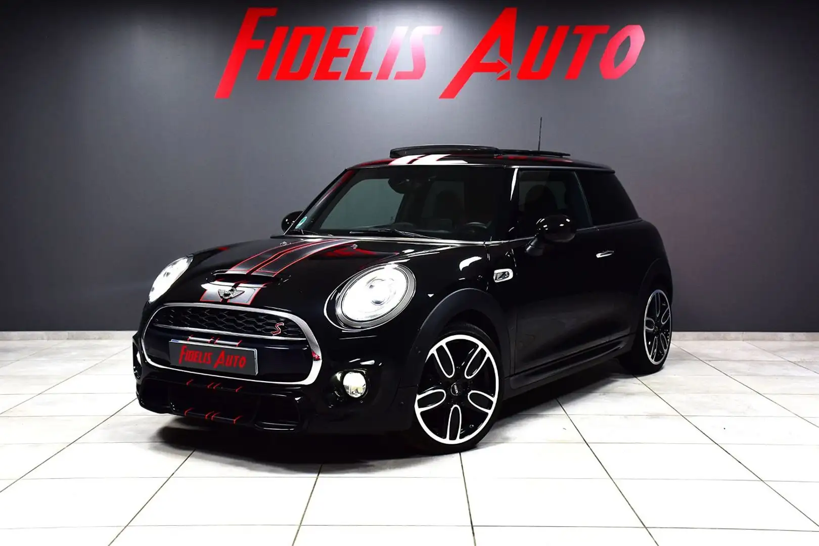 MINI Cooper S Pack JCW 192ch BVA John Cooper Works GARANTIE 12 MOIS INCLUS Noir - 1