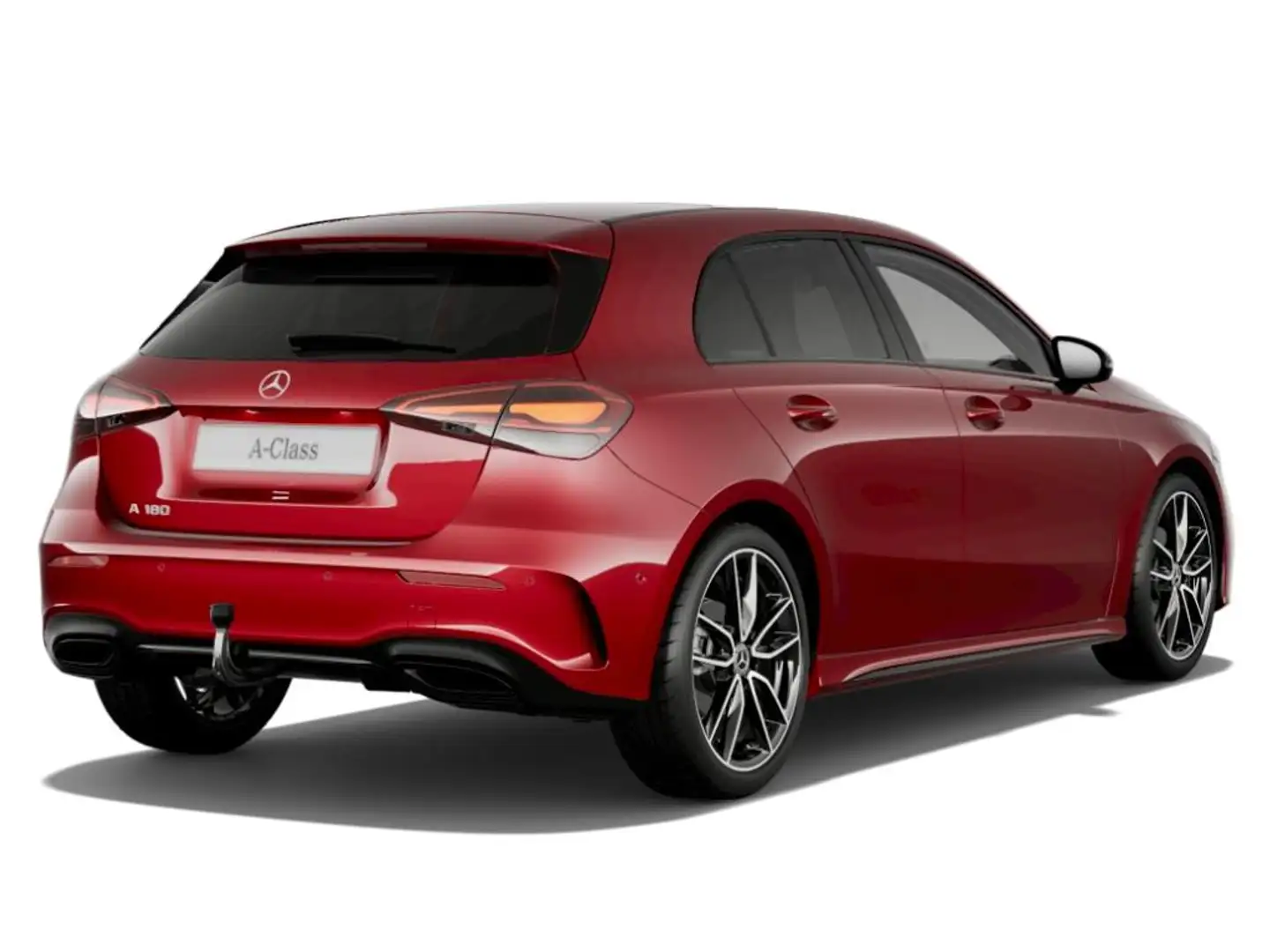 Mercedes-Benz A 180 AMG*NIGHT*PANO*MULTIB*AHK*KAM*LENKR.-HEIZ Rot - 2
