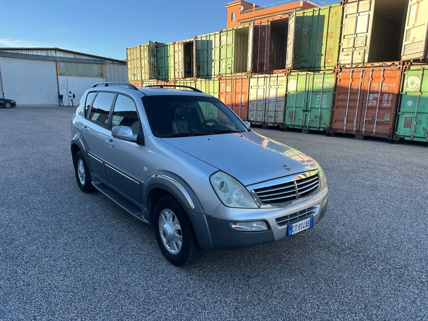 SsangYong Rexton Rexton 2.7 XDi cat Premium 2 TOD Grigio - 1