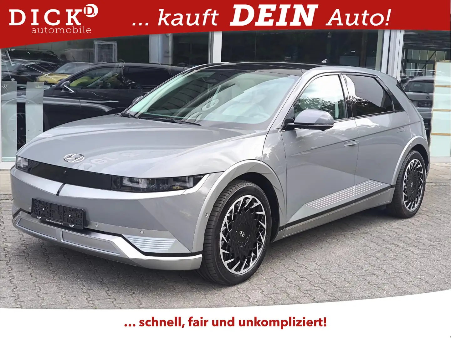 Hyundai IONIQ 5 Uniq 4WD WERKSGA+PANO+AHK+BOSE+ACC+360°+ Gris - 1