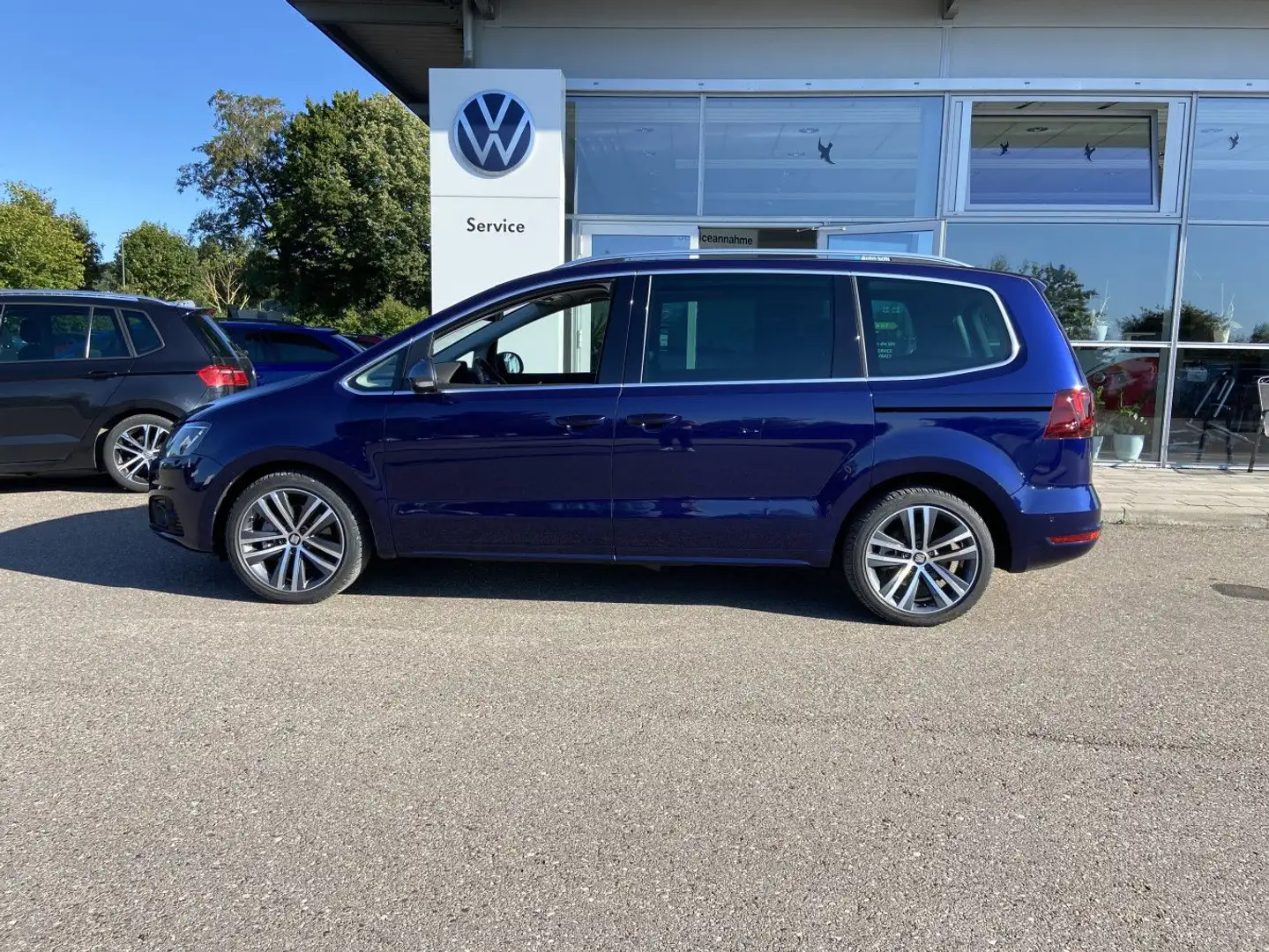 SEAT Alhambra 1.4 TSI FR-Line 18"+7-SITZER+EL.SCHIEBE Blau - 2