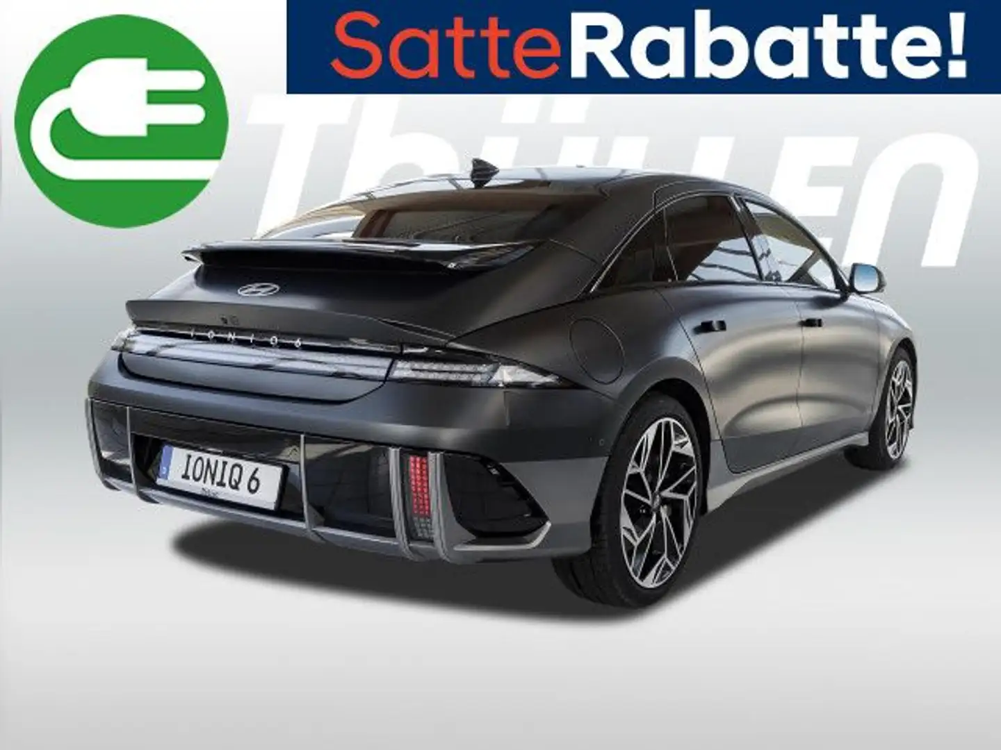 Hyundai IONIQ 6 UNIQ 20 Zoll Glasdach Allrad 77,4kWh Navi Gris - 2