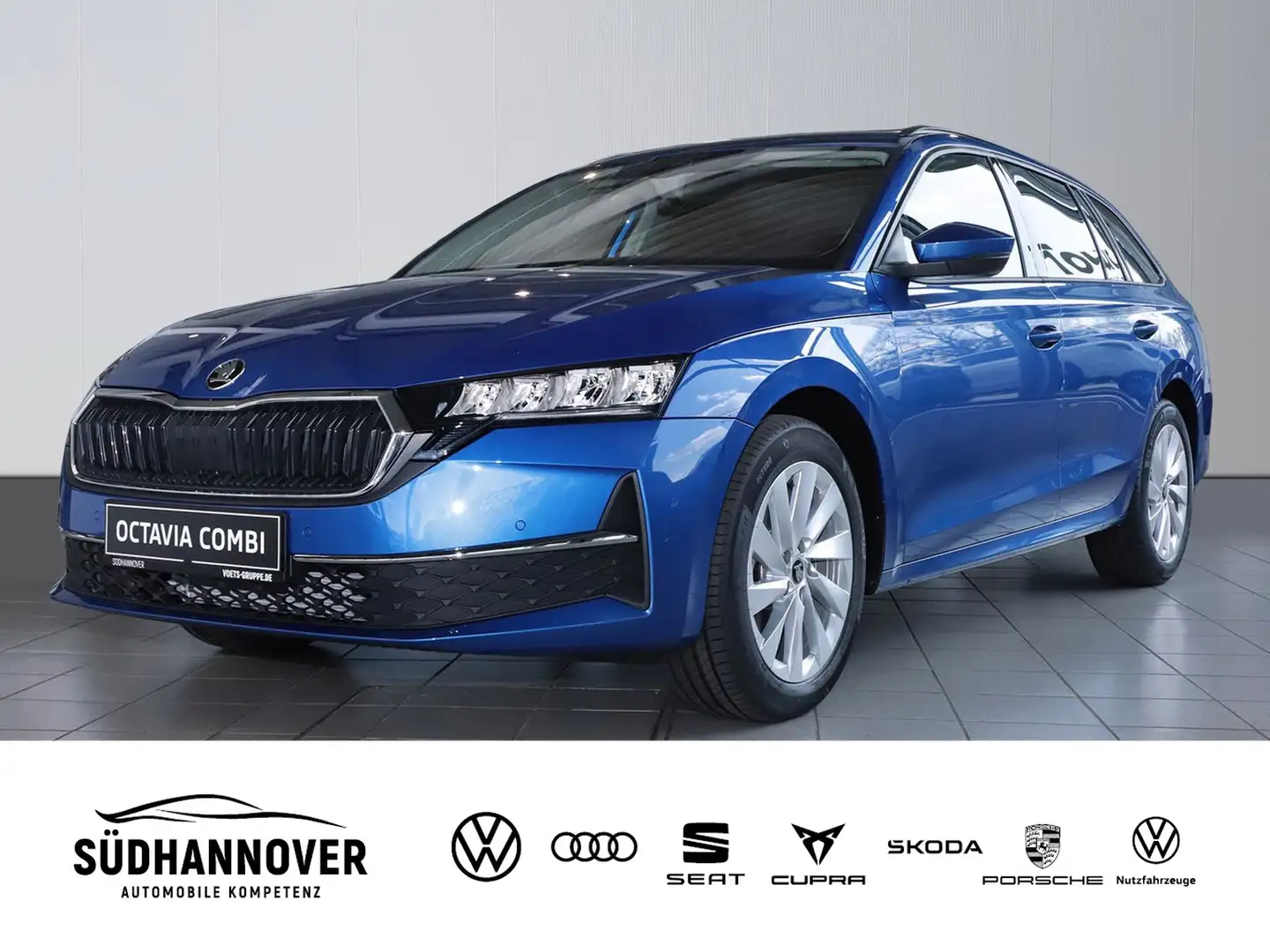 Skoda Octavia Combi Selection 2.0 TDI 7-G-DSG 110kW Blauw - 1