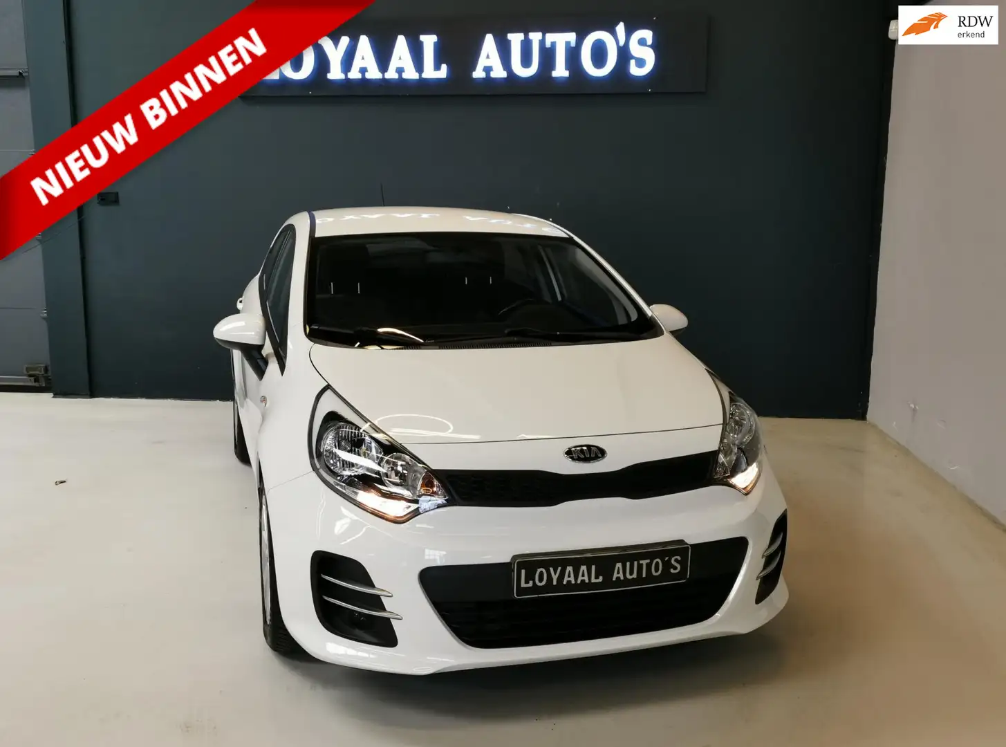 Kia Rio 1.2 CVVT ComfortLine | AIRCO | ELEK.RAMEN | APK. Wit - 1