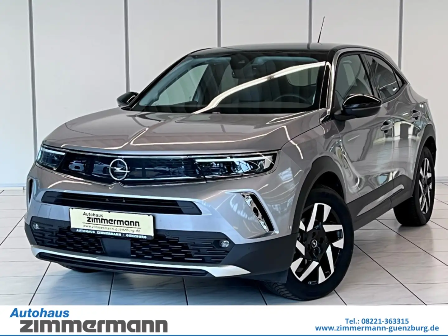 Opel Mokka-E Elegance Klimaautom. Sitz-Lenkradhzg CarPlay Andro Gris - 1