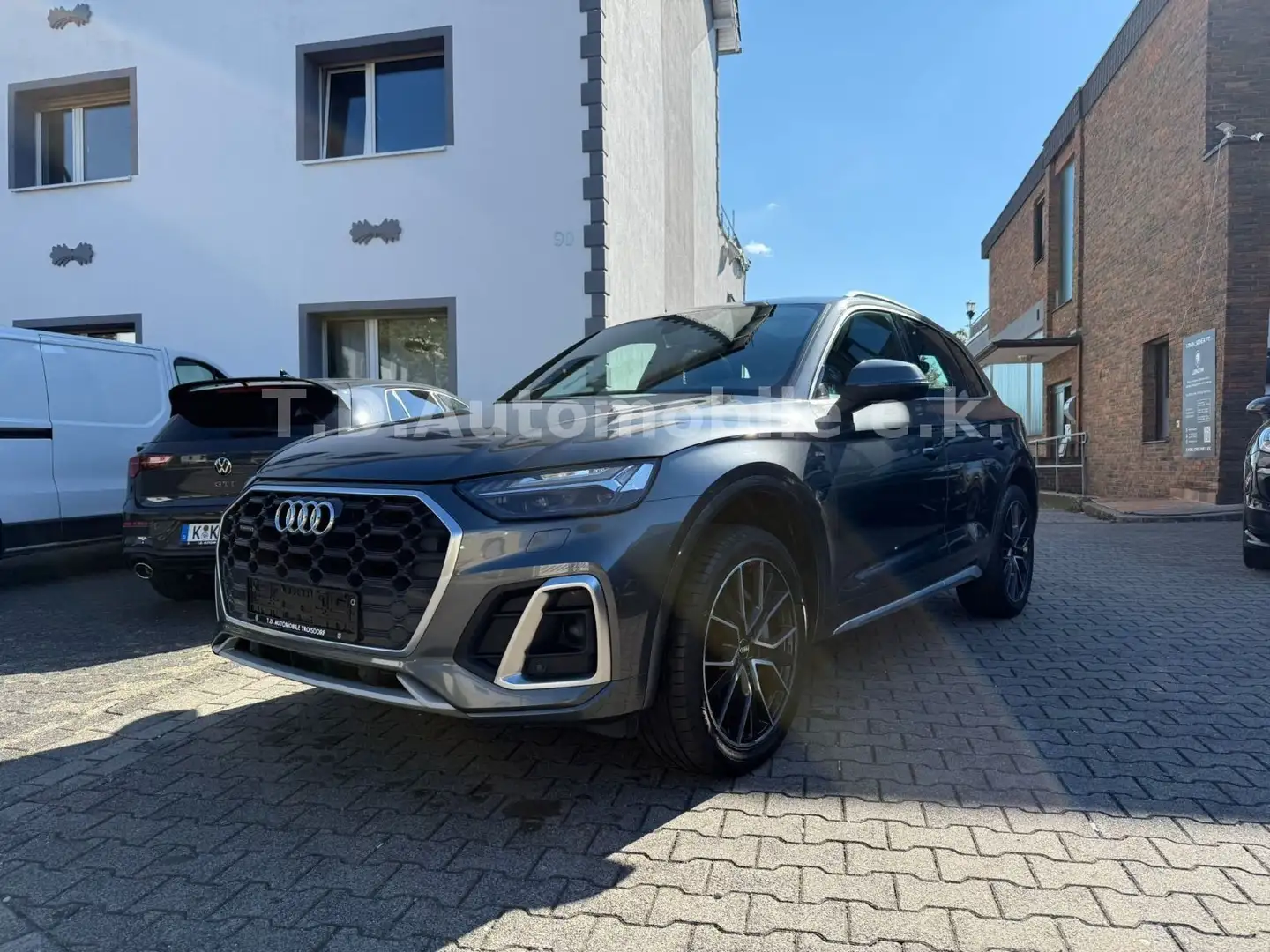 Audi Q5 50 TFSI e quattro S line /Tüv Neu/ Insp. Neu Gris - 1