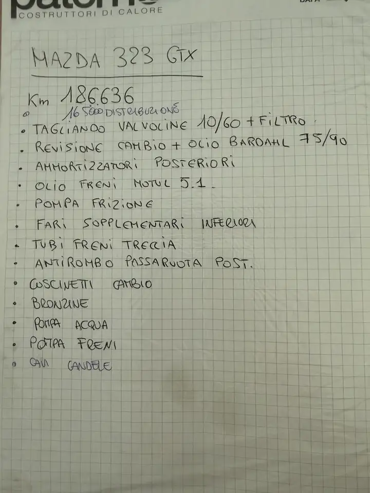 Mazda 323 3p 1.8 Turbo 16V GTX 4wd cat. ASI 163cv, foto 11