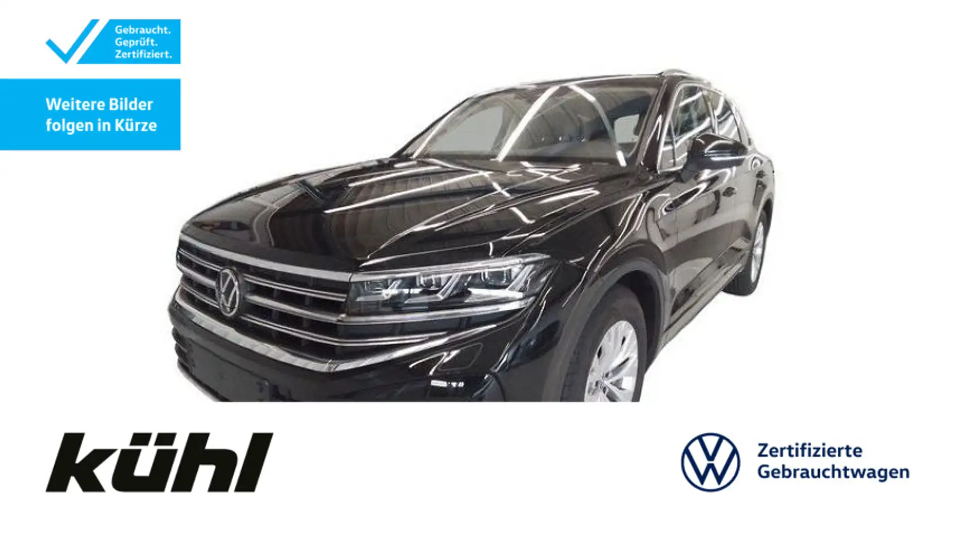 Volkswagen Touareg 3.0 TDI 4M Tip Elegance Luft IQ.Light St Schwarz - 1