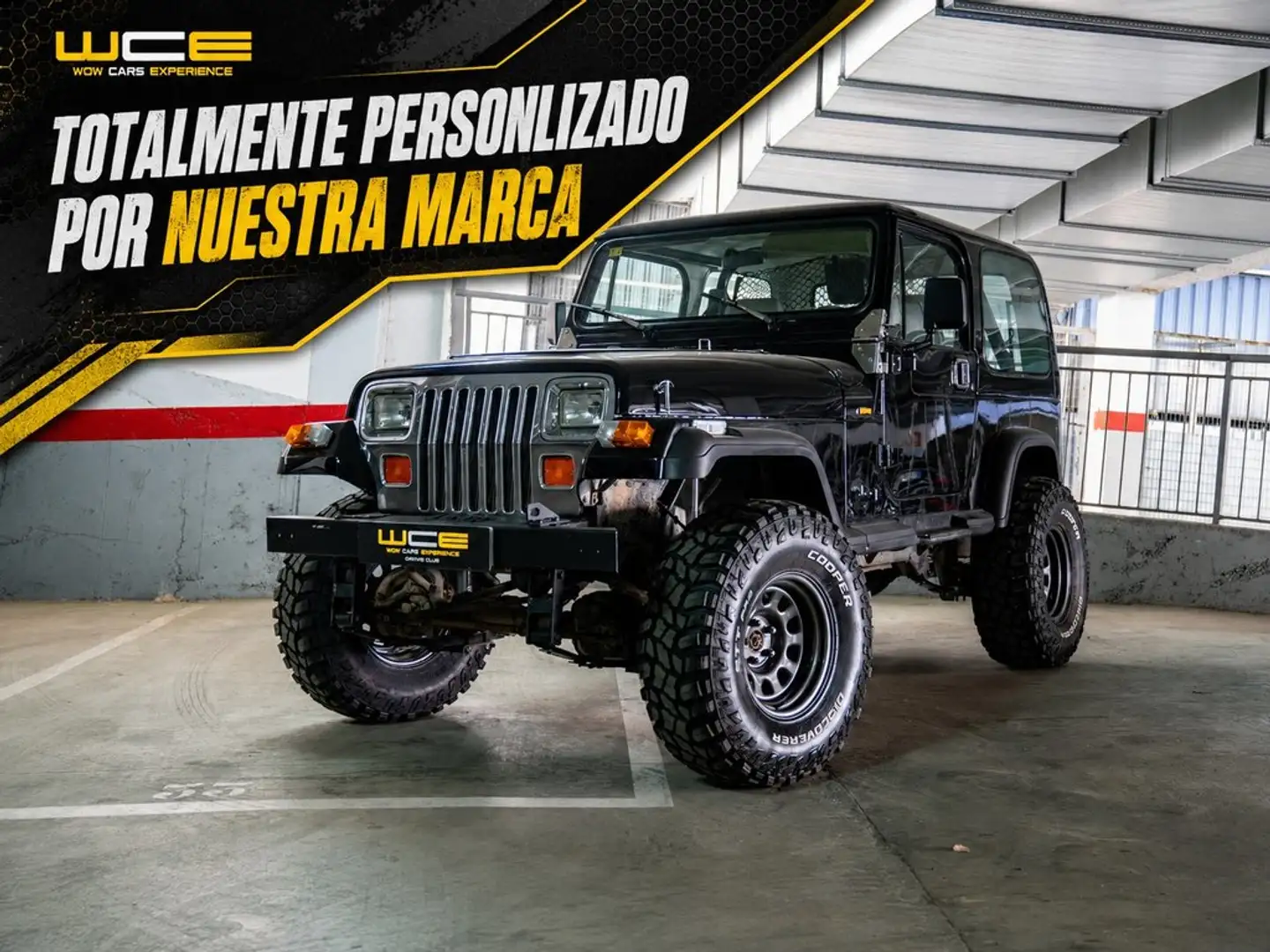 Jeep Wrangler 2.5 Hard Top Negro - 1