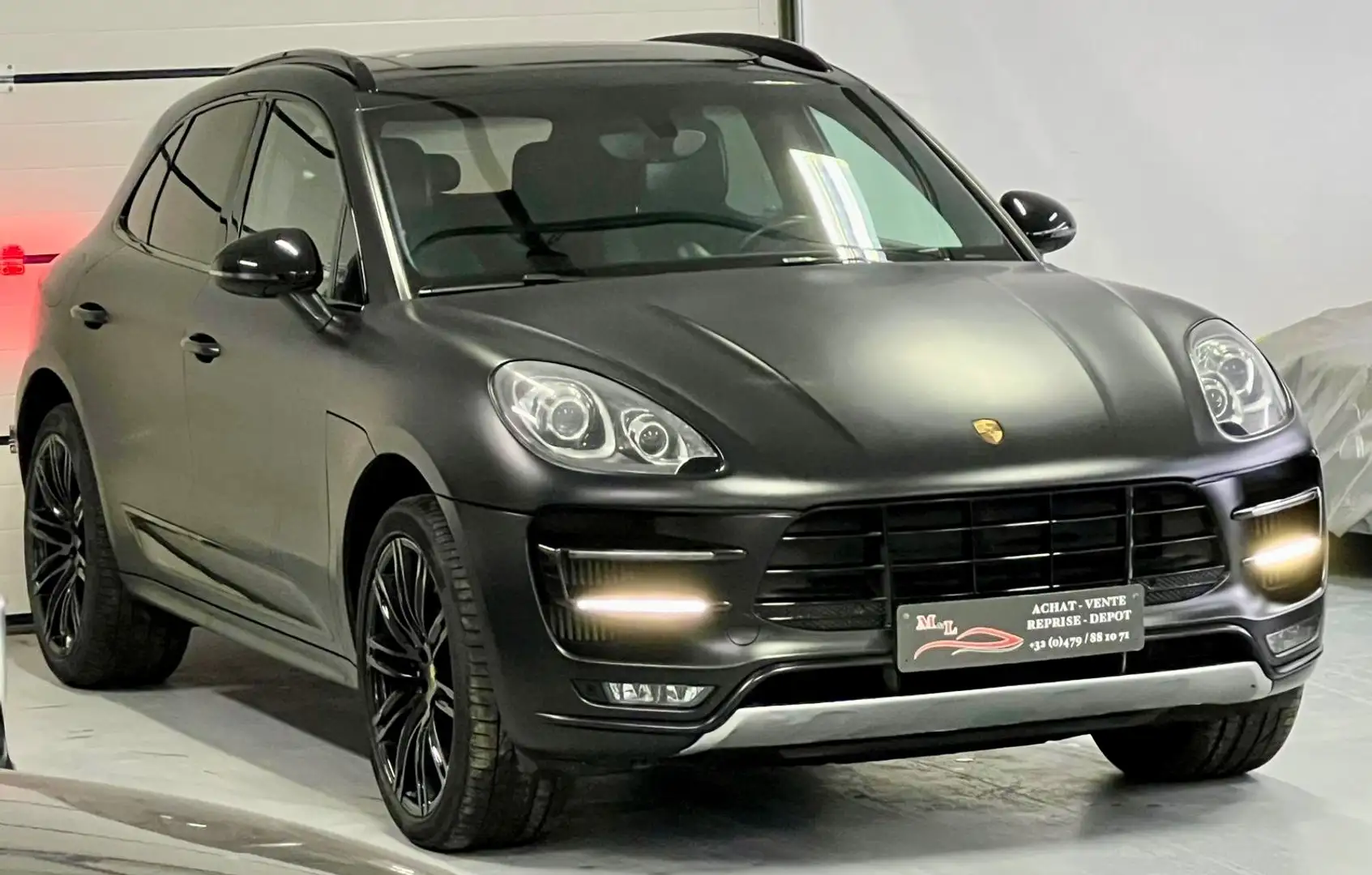 Porsche Macan Turbo 3.6 V6 Bi-Turbo PDK 11/2014 Full Full Negro - 1