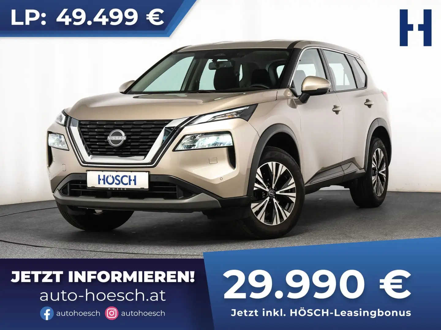 Nissan X-Trail 1.5 Acenta Aut. 7-SITZE MEGA-ANGEBOT ++ Silber - 1
