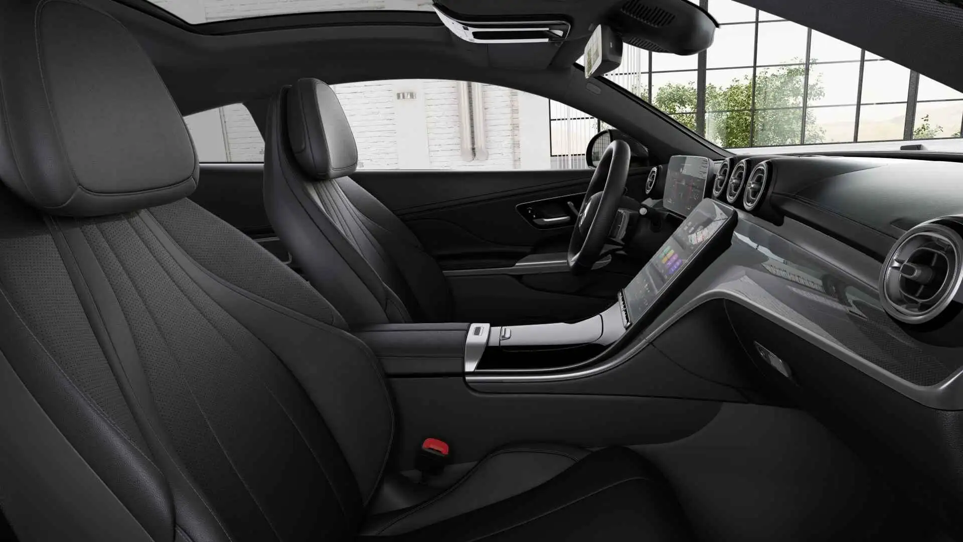 Mercedes-Benz CLE 200 Coupé AMG Line | Panoramisch Dak | 360° Parkeerpak Gris - 2