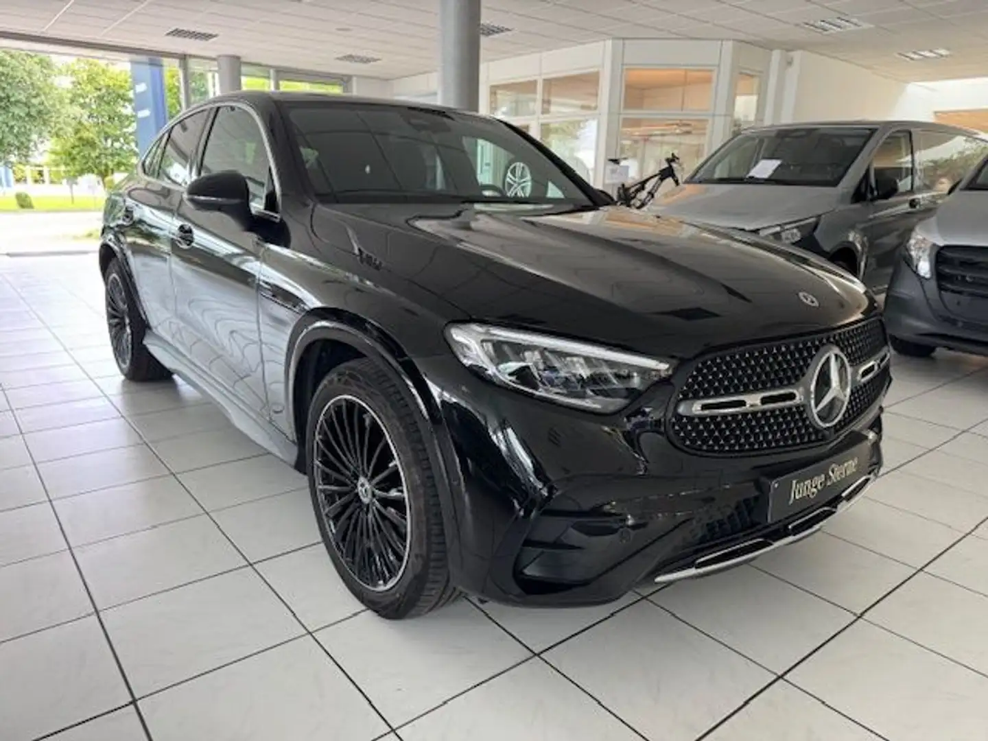 Mercedes-Benz GLC 300 d 4M Coupé AMG Line Adv+ Pano AHK 20 Zol Noir - 2